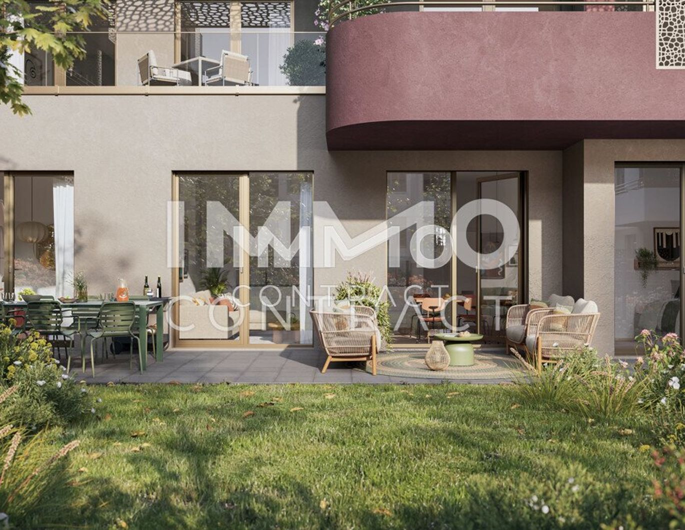 Garten-Wohnung mit viel Sonne: Provisionsfreier Neubau-Erstbezug beim Rosenhügel (NEW)