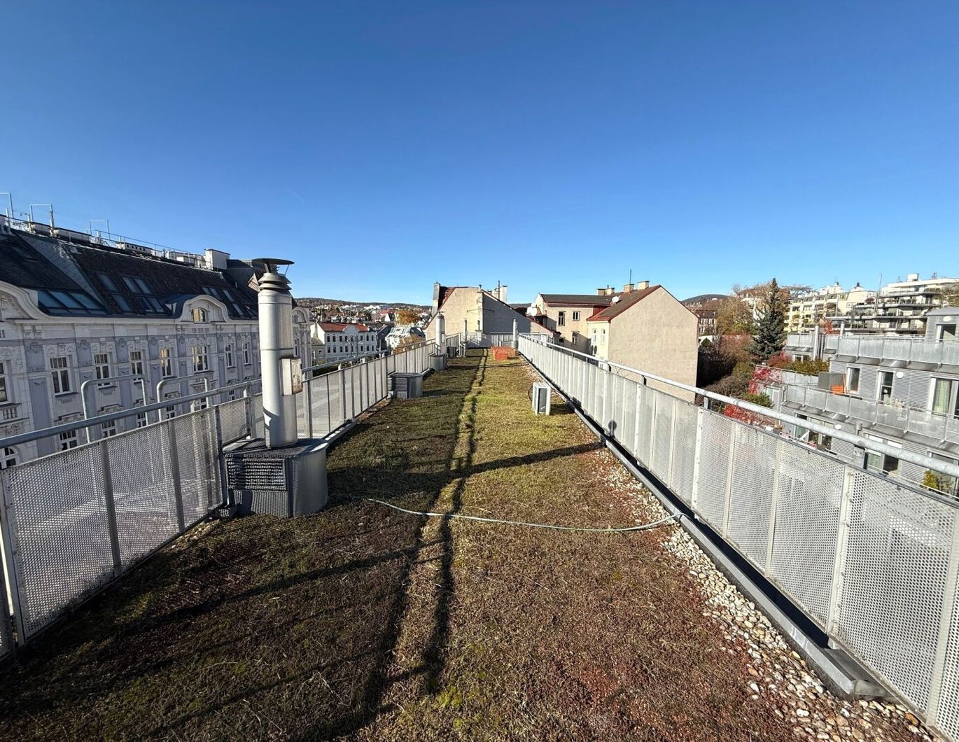 Erfüllen Sie sich ihren DG-Traum - 1 Gartenterrasse mit ca. 100 m² + 5 zusätzliche Terrassen mit gesamt ca. 50 m² + 1 Garagenplatz im Eigentum