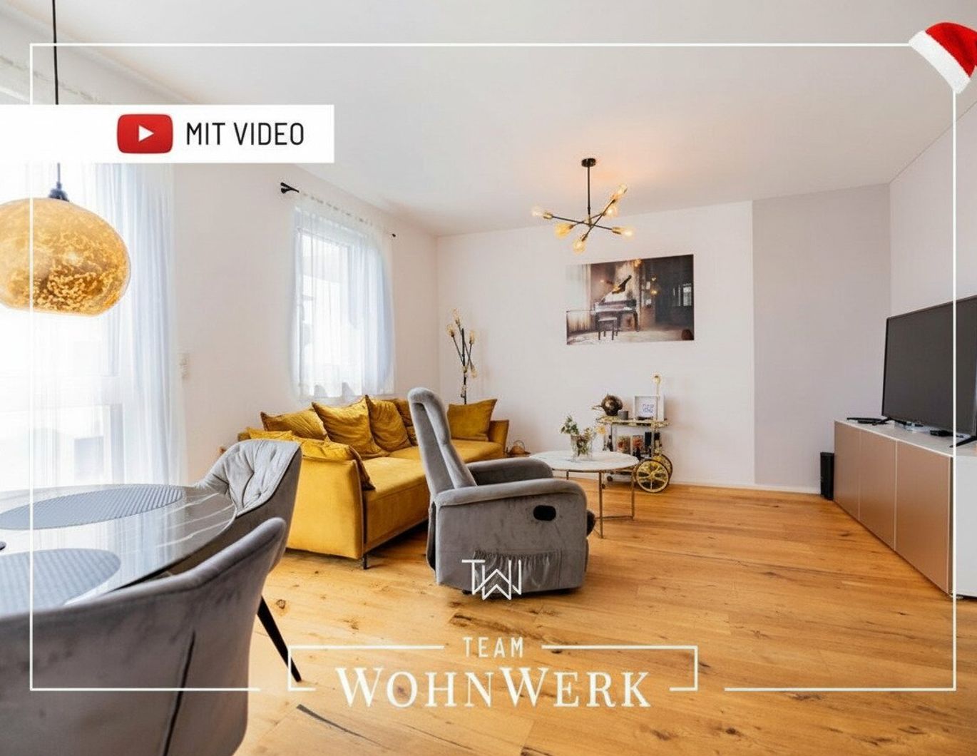 Charmante 3-Zimmer-Wohnung in ruhiger Wohnlage | tolle Raumaufteilung | 2 TG-Plätze vorhanden | Werndorf