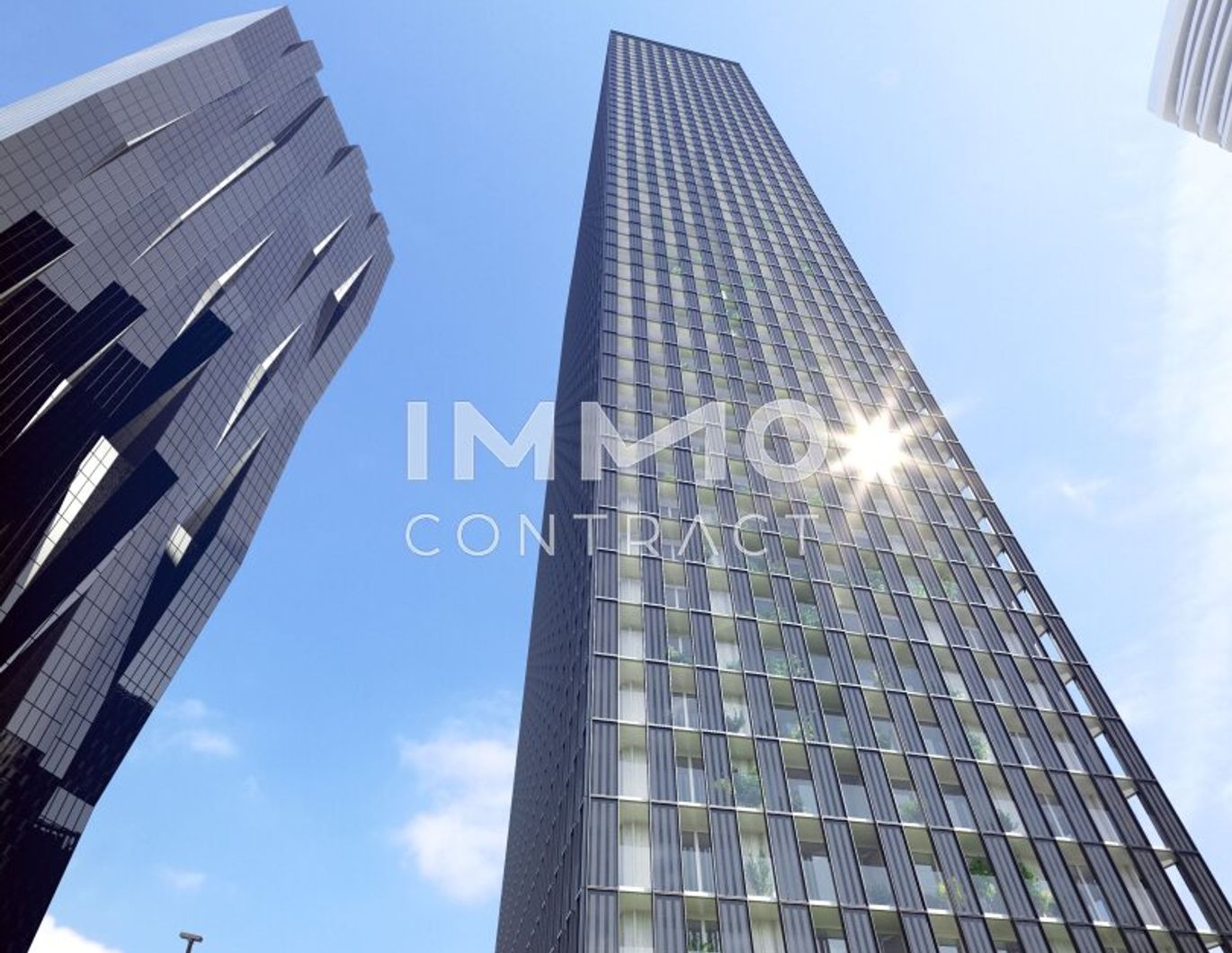 Hochwertige 2-Zimmer-Wohnung mit Westausrichtung und Skyline-Panorama