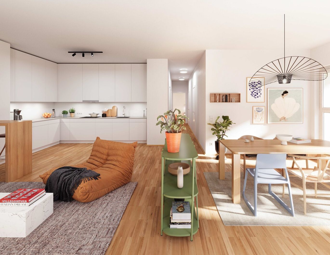 Vorhang auf! Wohnen am oberen Hausfeld - 3 Zimmer Traum (T2.26)