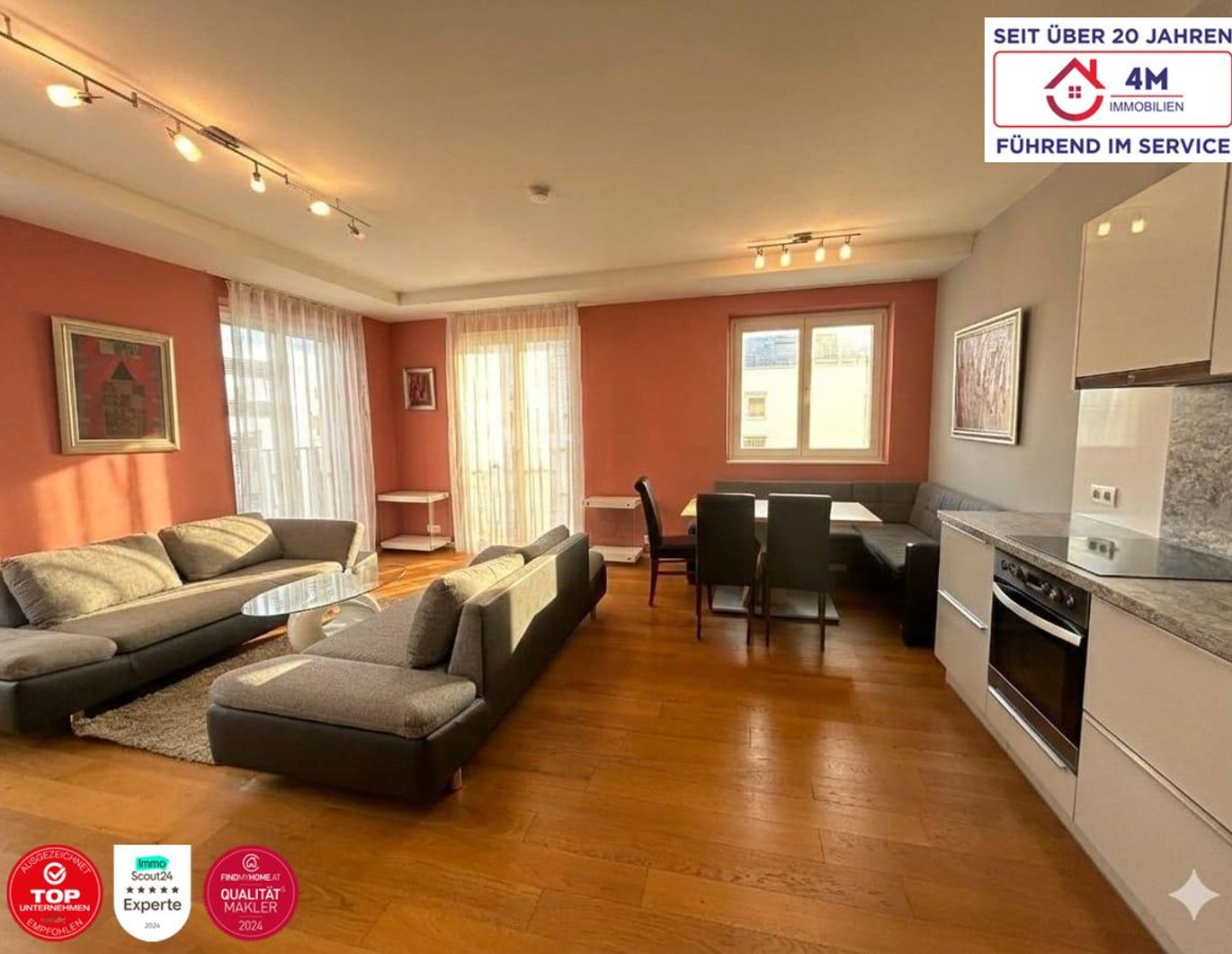 Luxuriöse 2-Zimmer-Wohnung mit Tiefgarage - Schmuckstück im Herzen von Wien