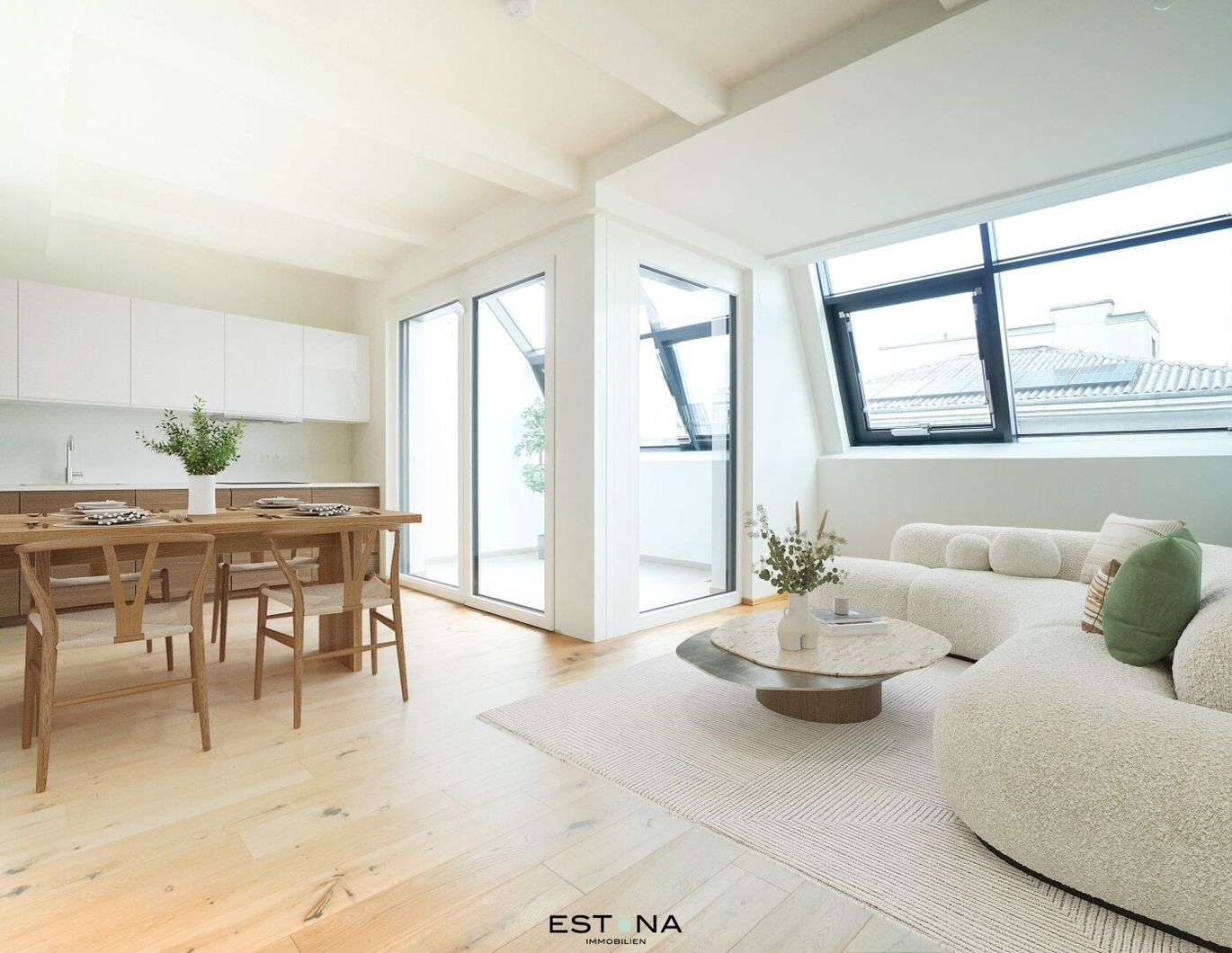 Exklusive Dachgeschoss-Maisonette mit Wintergarten im Erstbezug
