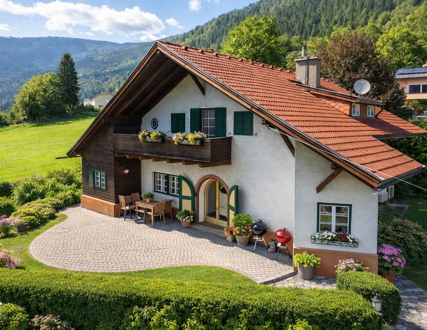 SKI- und BADEPARADIES | Bezaubernde Landhausvilla am Ossiachersee, nahe der Gerlitzen Talstation