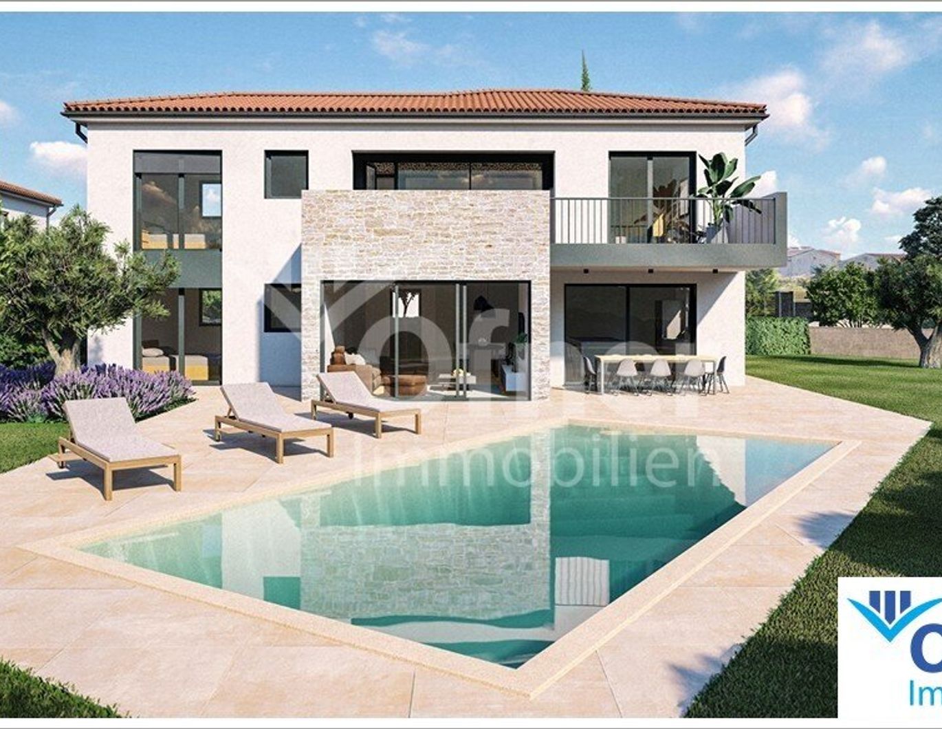 Istrien: Haus mit Pool bei Poreč, Sveti Lovreč