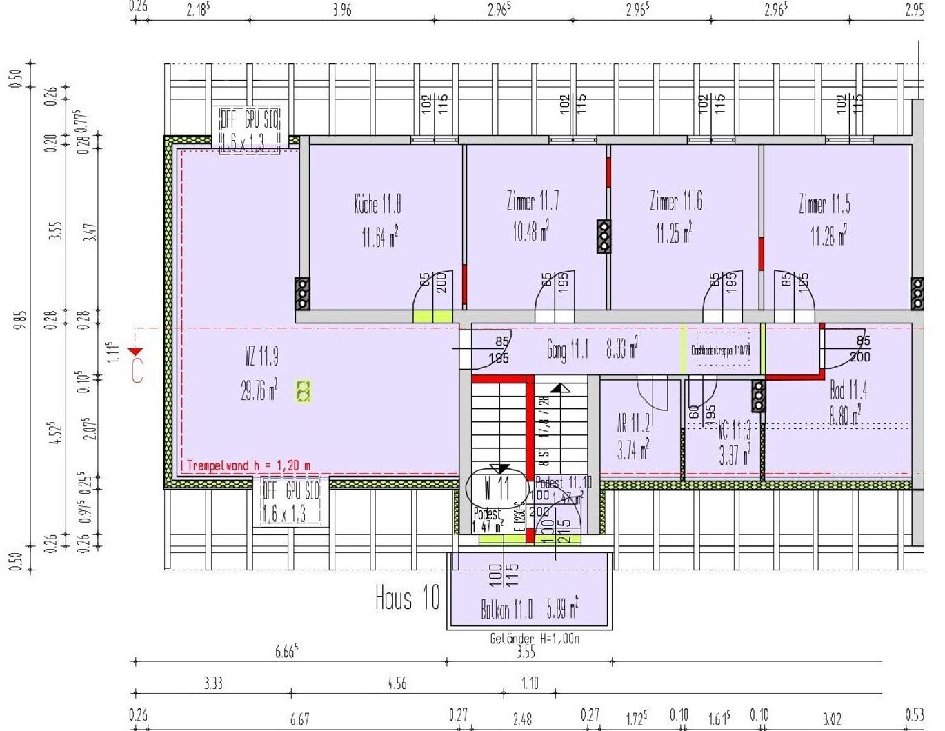 Rohdachboden mit neuem Balkon zum Spitzenpreis - provisionsfrei auf www.riedersbach.com