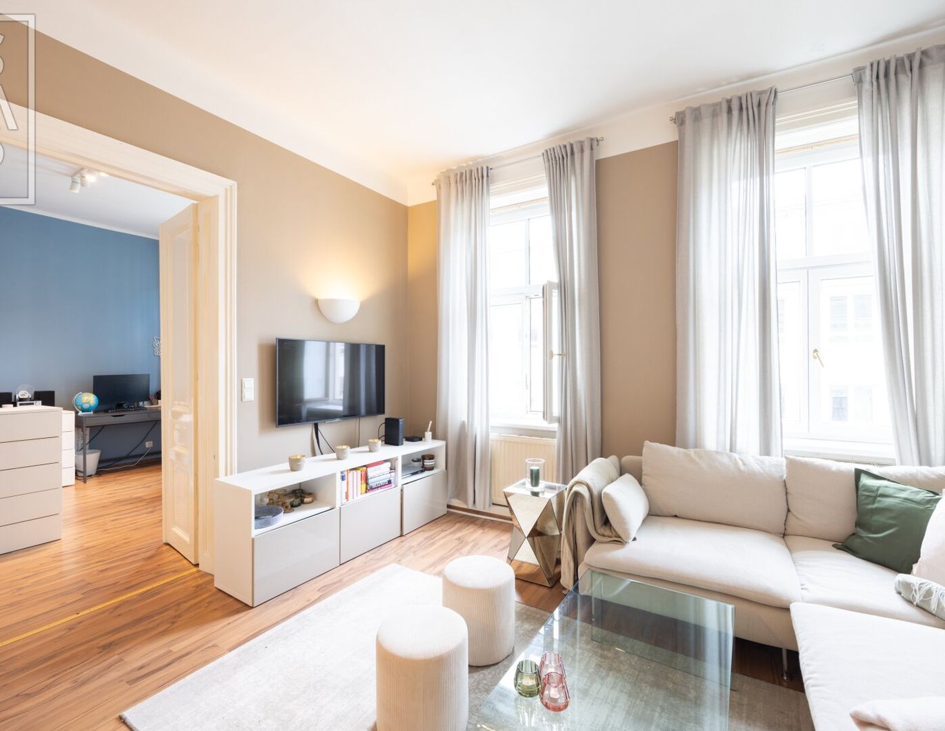 Stilvolle 3-Zimmer Wohnung im klassischen Altbau
