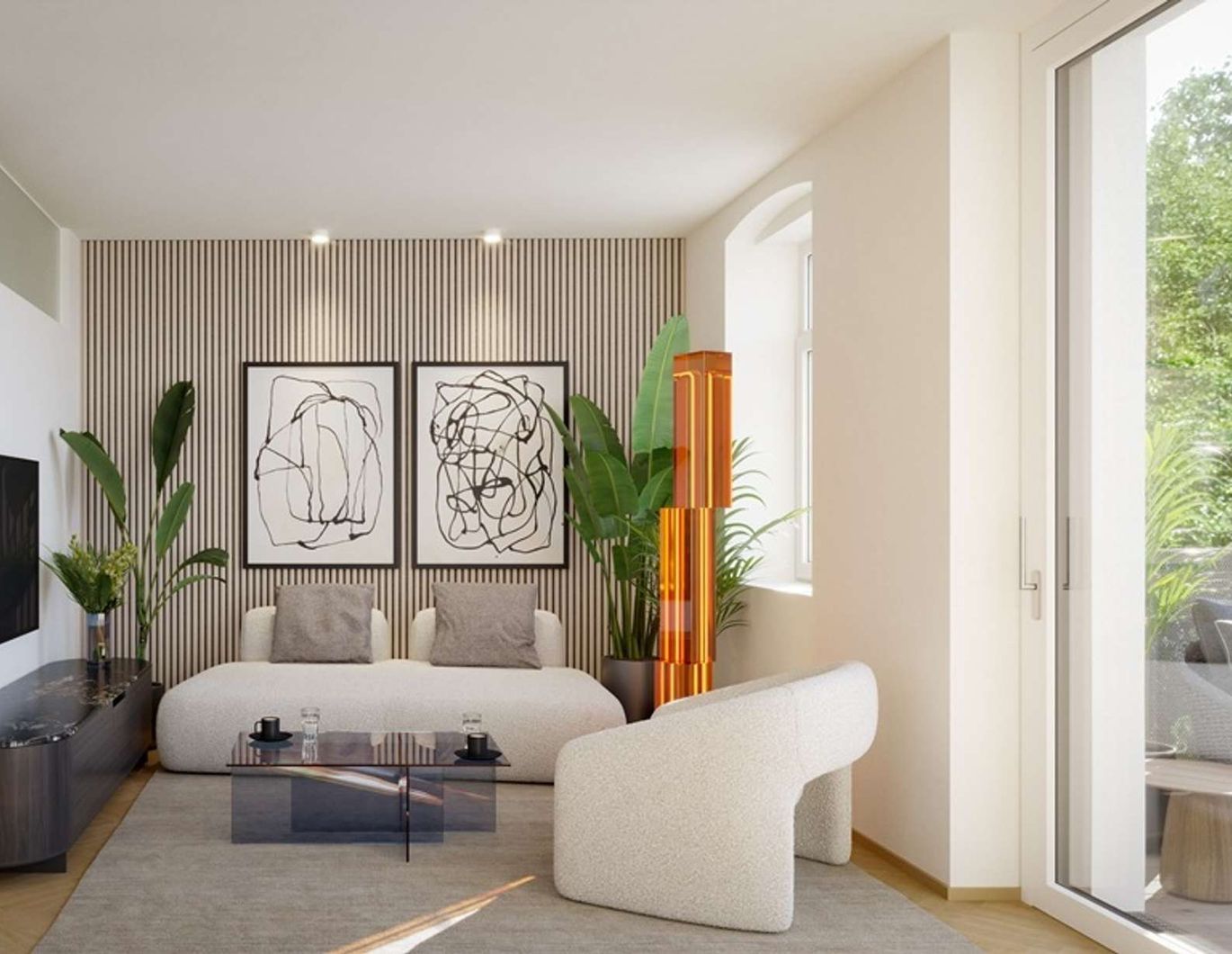 Moderne 2-Zimmer Wohnung mit abgetrennter Küche, Schrankraum und Home-Office Möglichkeit