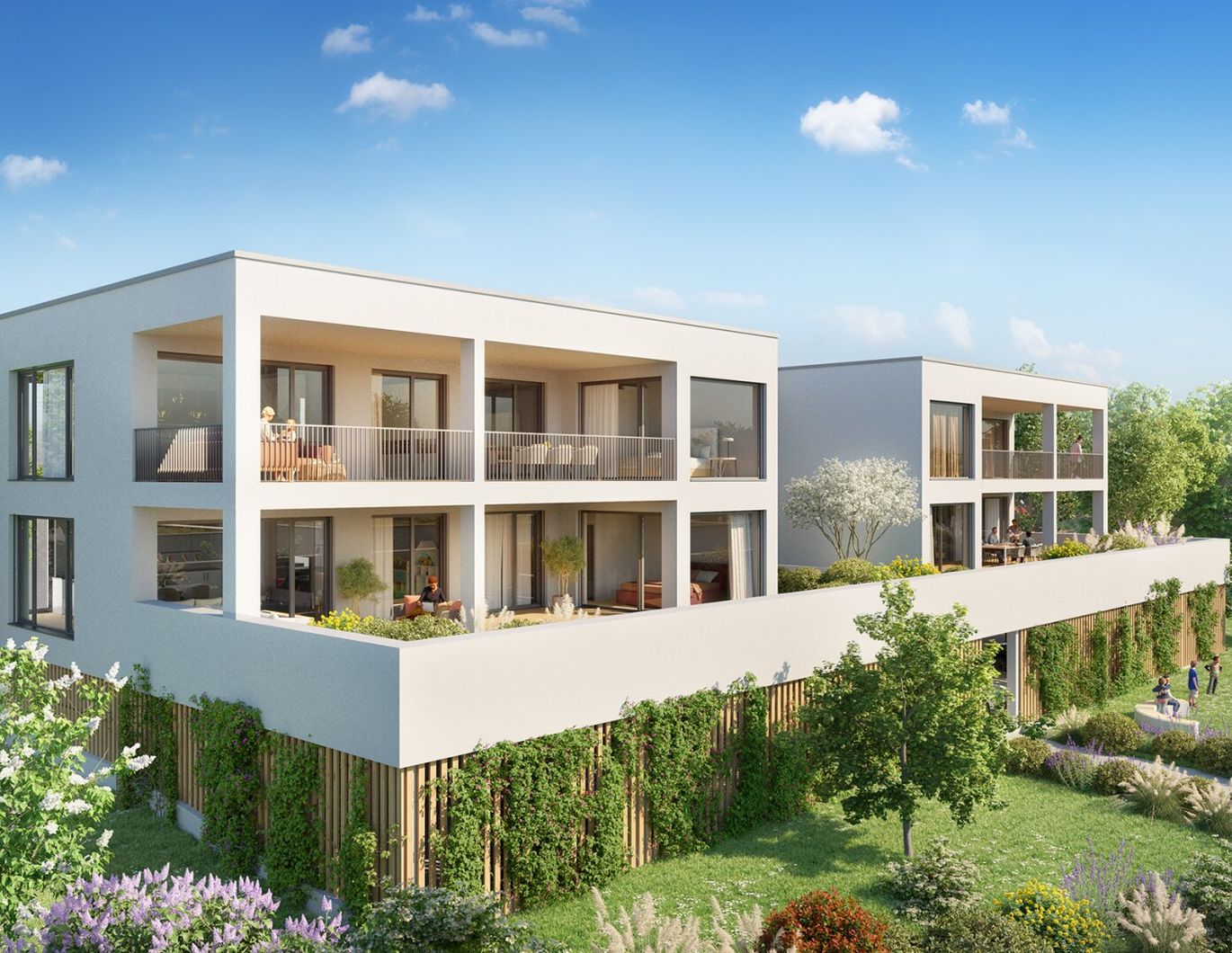 DACHTERRASSEN Wohnung mit EIGENGARTEN am Dach- 5 Zimmer!