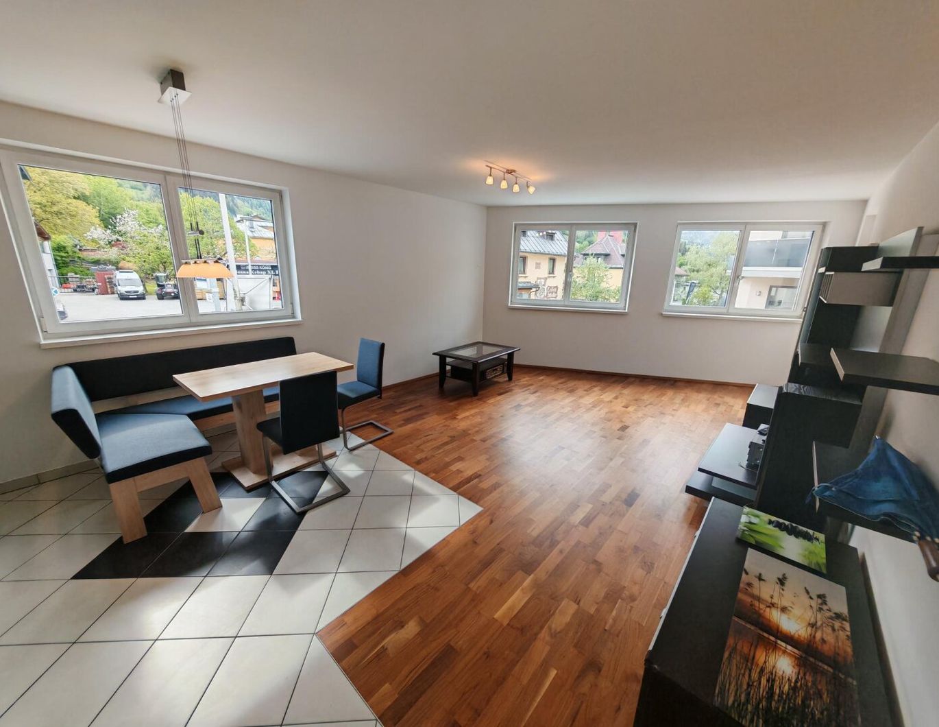 Zentrale 3-Zimmer-Whg. im Zentrum von St. Johann mit 1 TG- + 1 überdachter PP