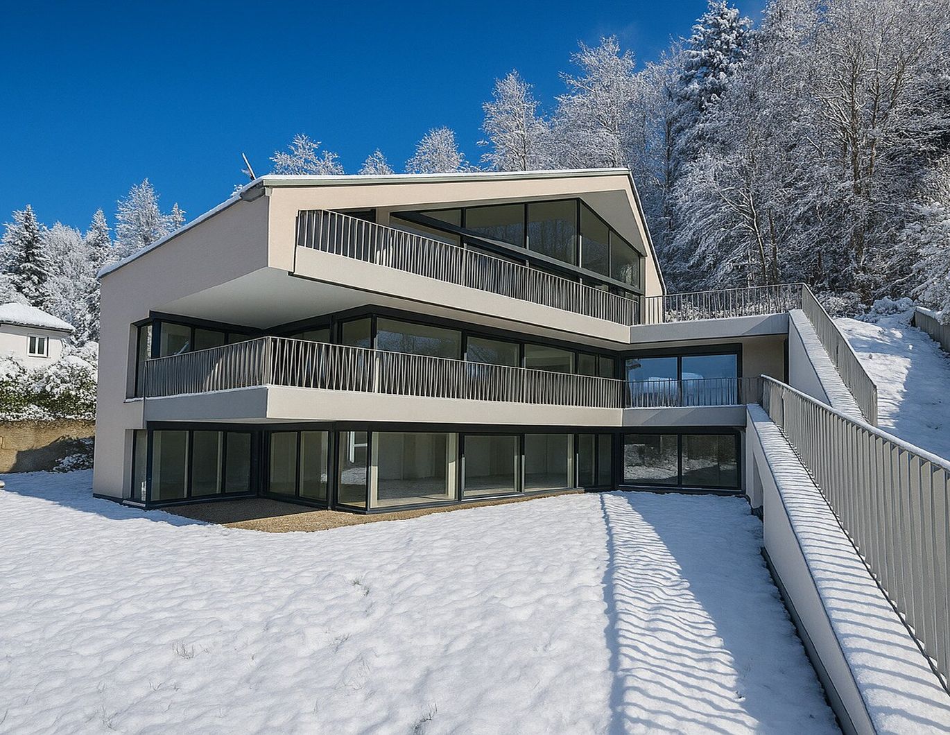 Exklusive Terrassen-Wohnung in Aussichtslage