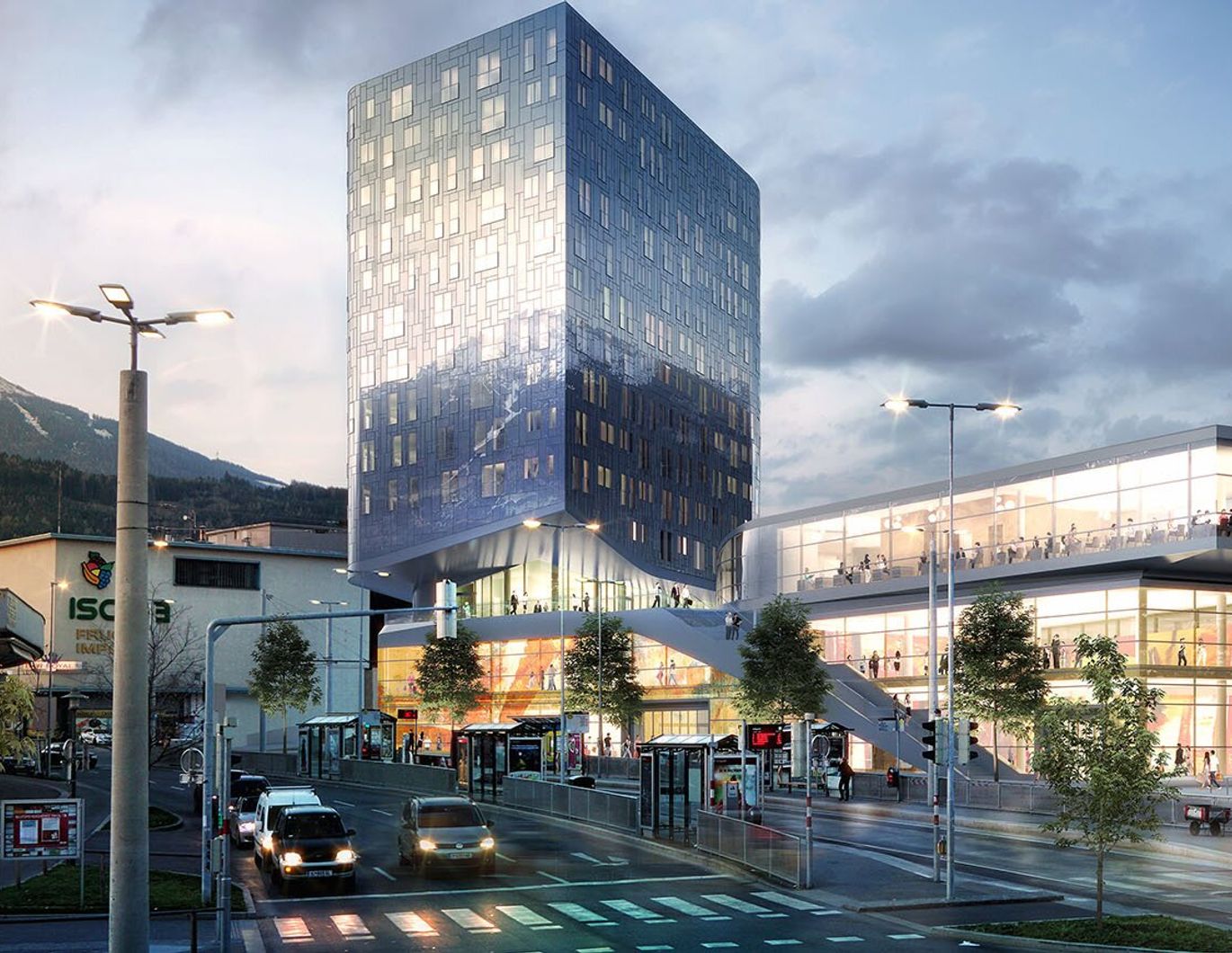 2-Zimmer-Wohnung im PEMA 2 Turm 3. Stock - WG-geeignet