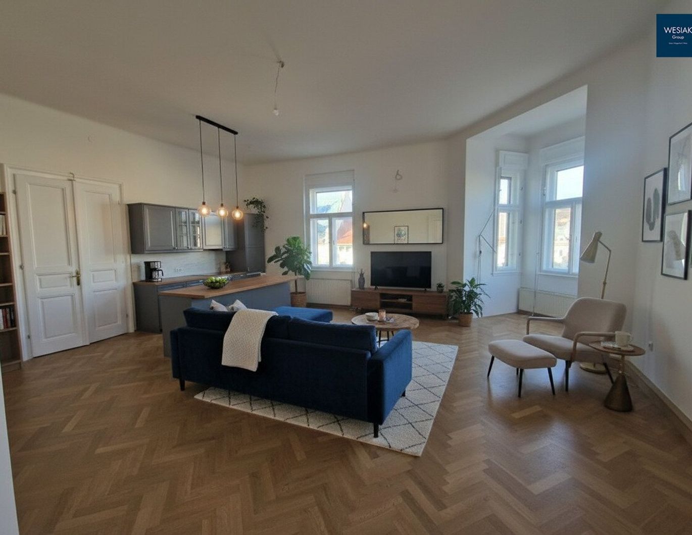 Altbaucharme trifft Moderne - 3 Zimmer, neu saniert & zum Wohlfühlen | 8010 Graz