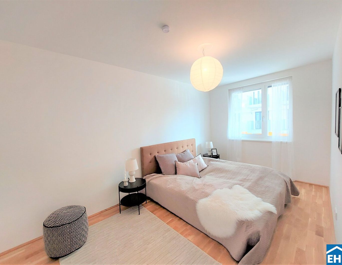 THE FAVE: Moderne 3-Zimmer-Wohnung mit Balkon direkt am Laaer Wald