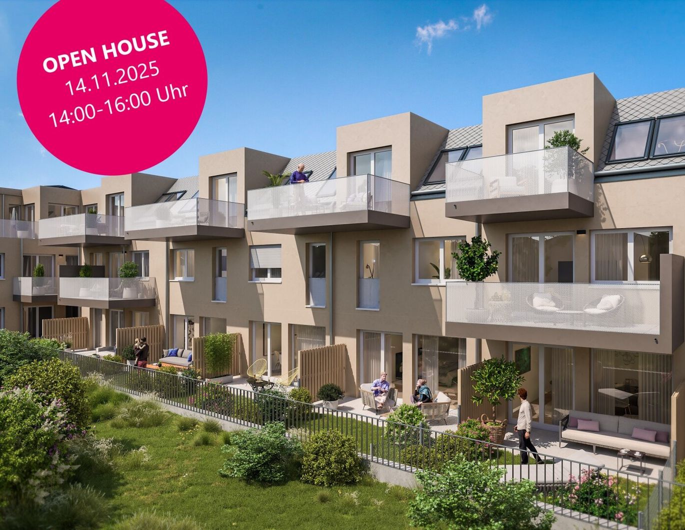 Exklusives Doppelhausflair: Ihr Traumhaus im Grünen von LIESING GARDENS