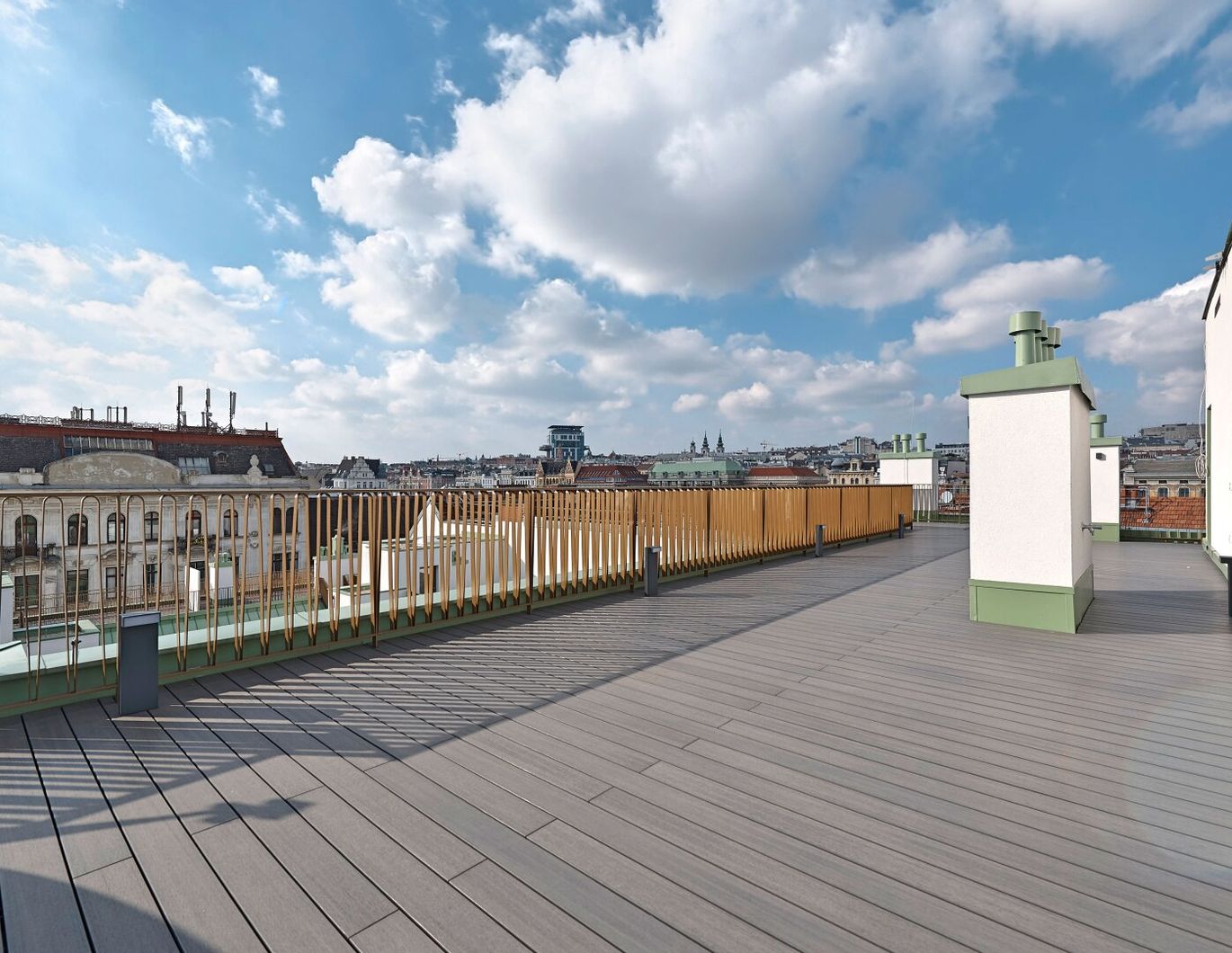 LUXUS-PENTHOUSE DIREKT AM NASCHMARKT! Grandiose Dachterrasse mit traumhaften Wienblick