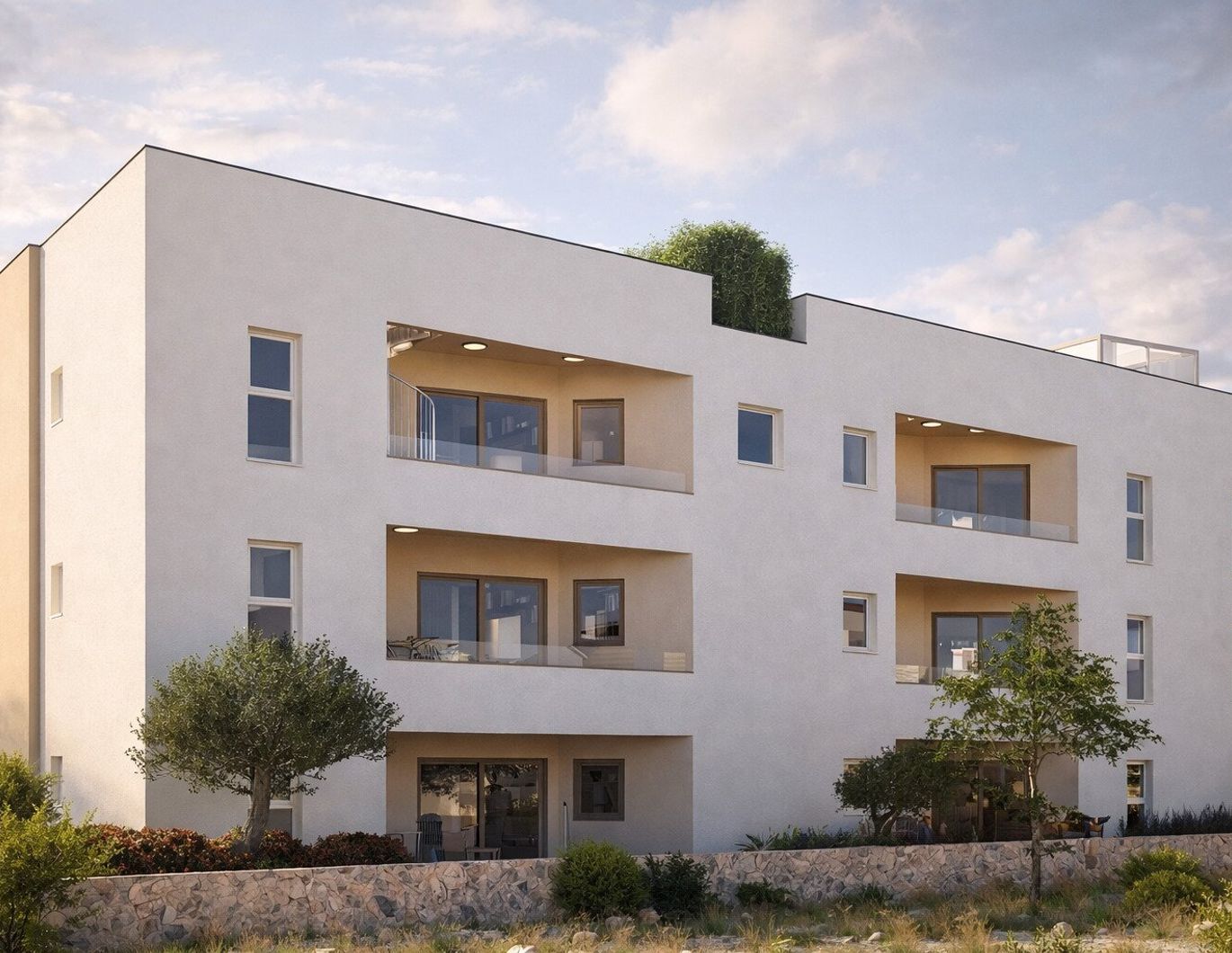 ZADAR Region - Der Beginn eines neuen Lebensgefühls: Stilvolle Neubauwohnung mit privater Gartenlandschaft (S2)