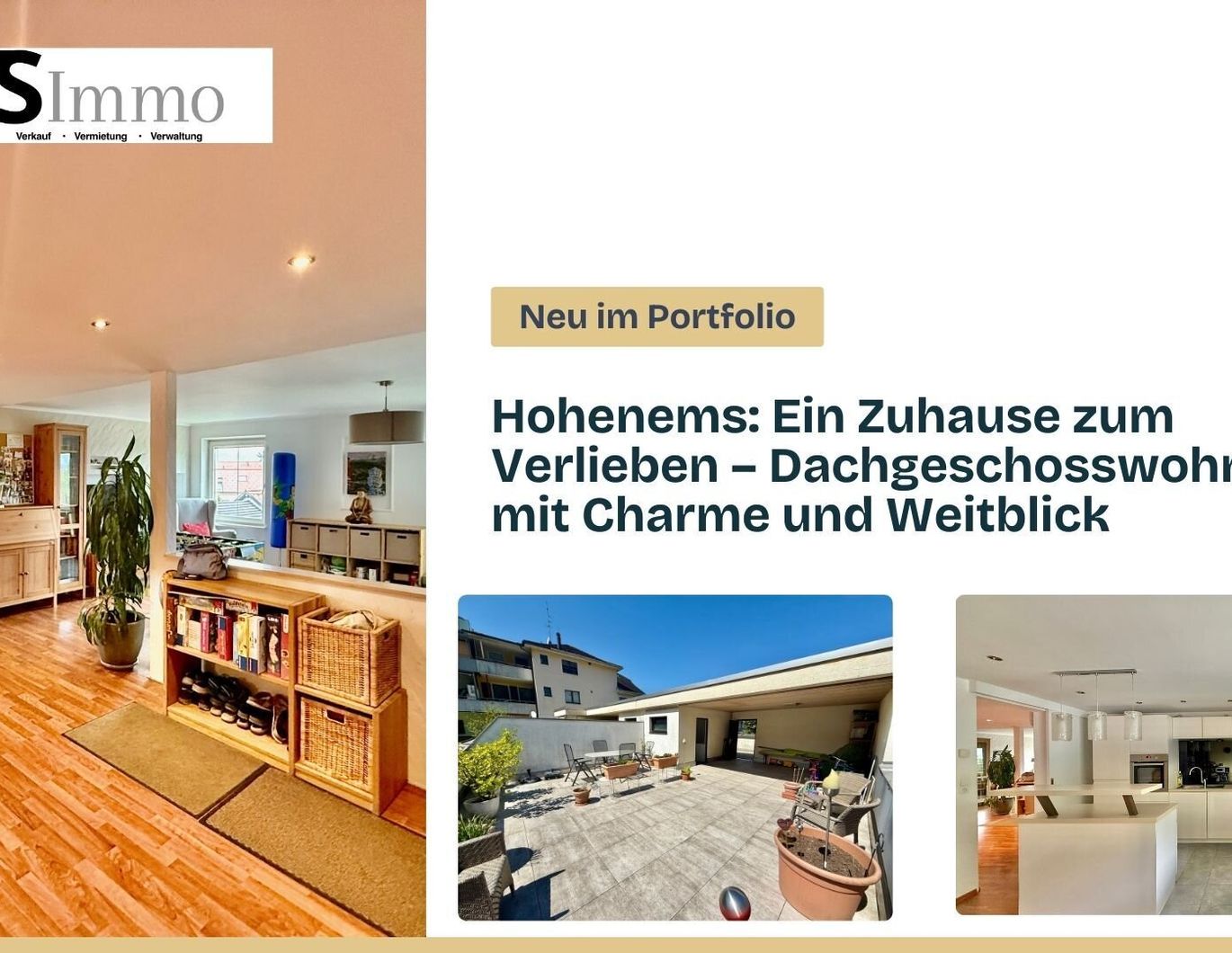 Hohenems: Ein Zuhause zum Verlieben - Dachgeschosswohnung mit Charme und Weitblick