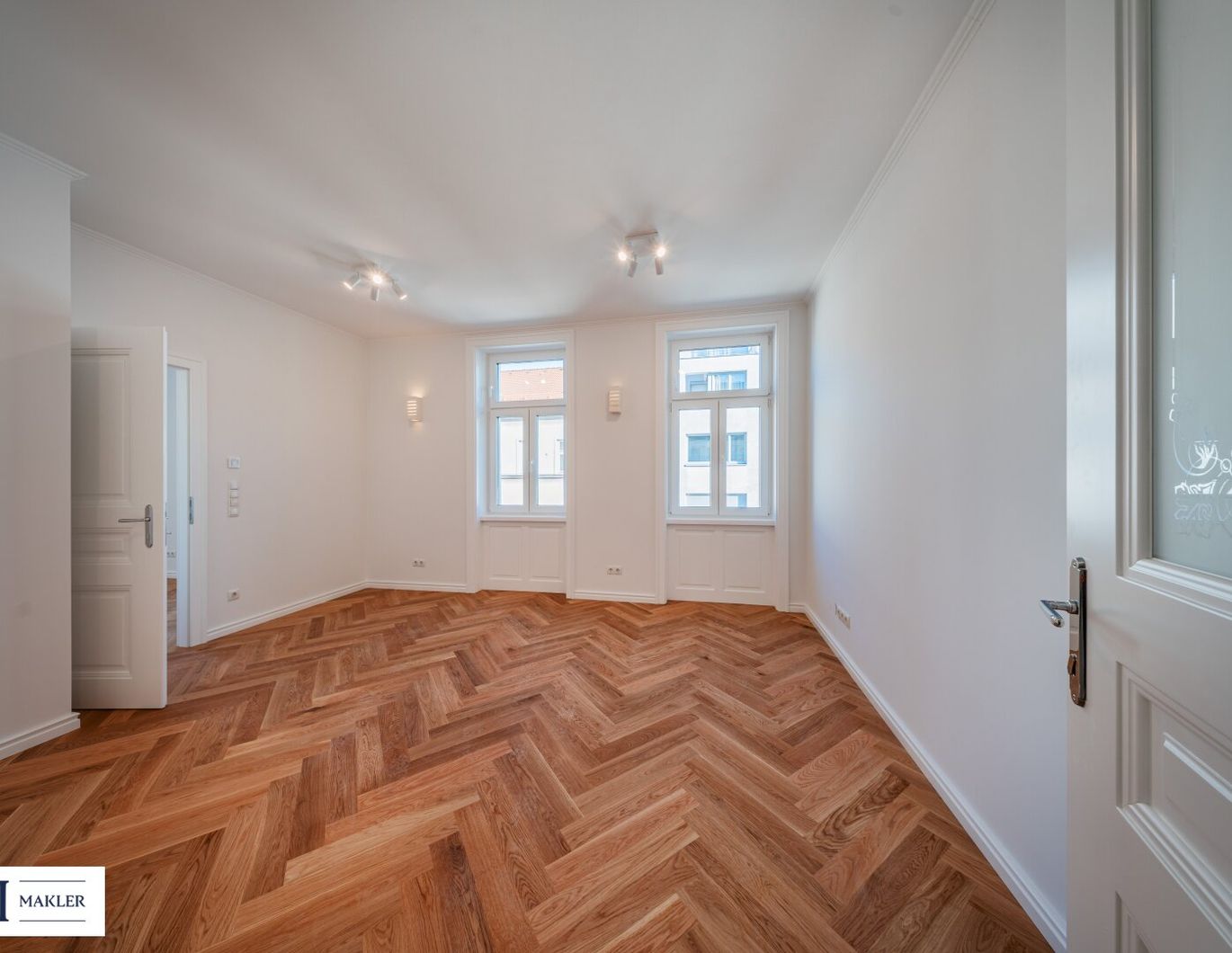 Smarter Grundriss mit exklusiven Details in wunderschön saniertem Altbau