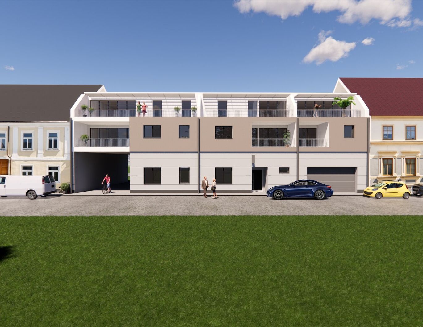 NEUBAU - EIGENUTZUNG oder für ANLEGER - Vitis im Waldviertel ca. 90% vermietet