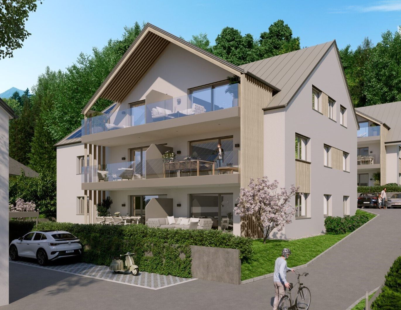 Wohnbauförderung möglich: Neubau in Plainfeld - 3 Zimmer mit Balkon B4