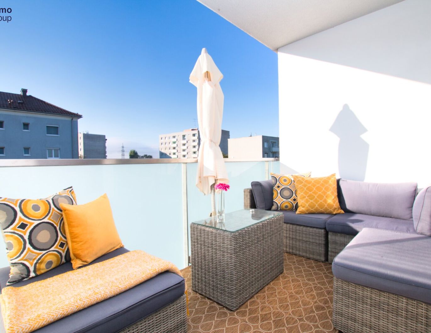 Moderne Wohnung mit Loggia und Stellplatz in zentraler Lage - perfekt für Singles oder Paare!