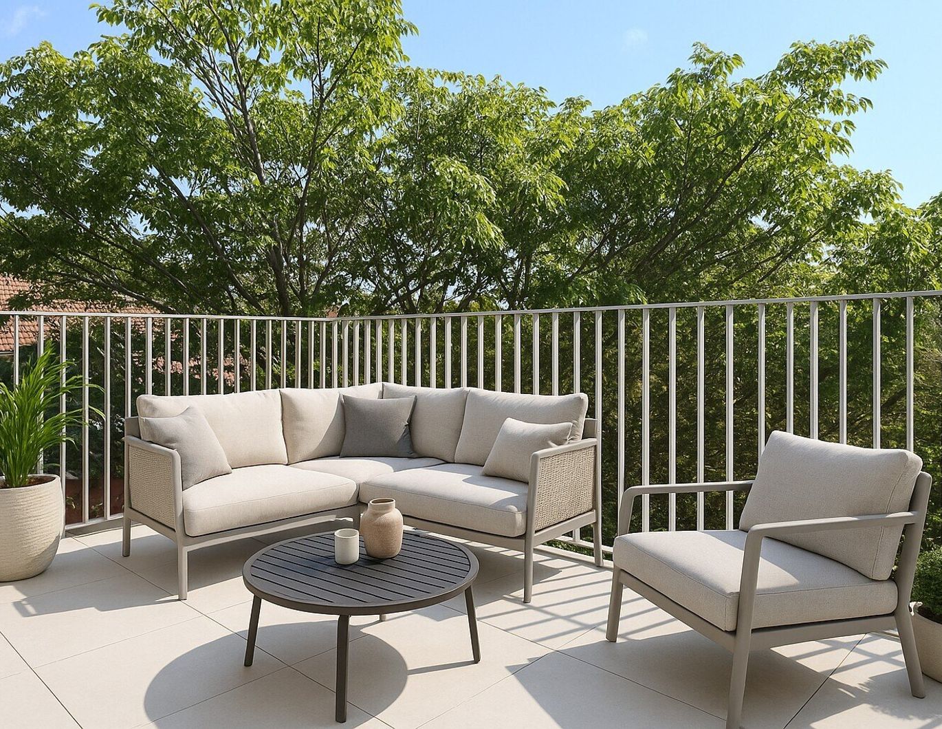 ERSTBEZUG | Traumhafte DG-Wohnung mit Loggia & idyllischer Terrasse in den Innenhof