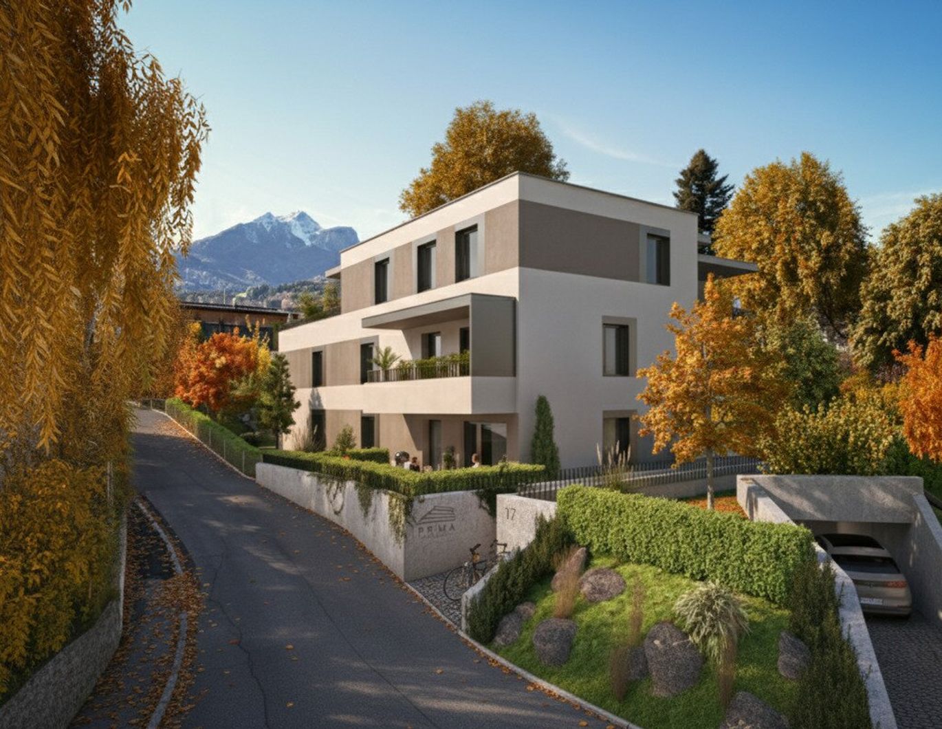 Sonnige 3 Zi.-Terrassenwohnung in Natters - NEUBAU