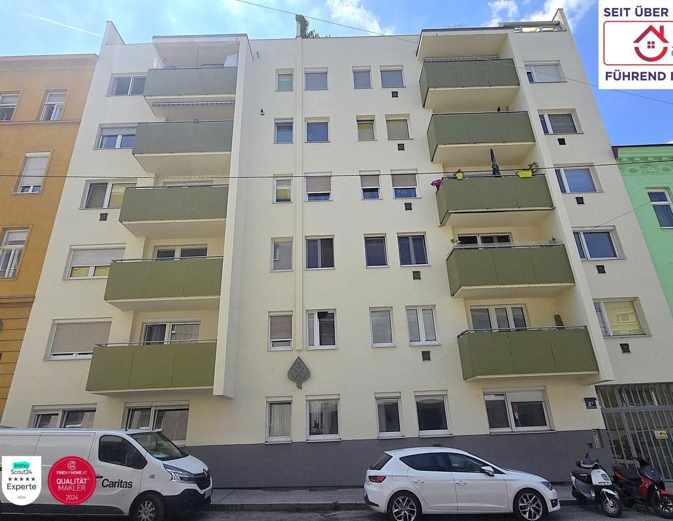 TOP-sanierte 3-Zimmer-Neubauwohnung mit Balkon-nur 200 m von U1(Troststraße)