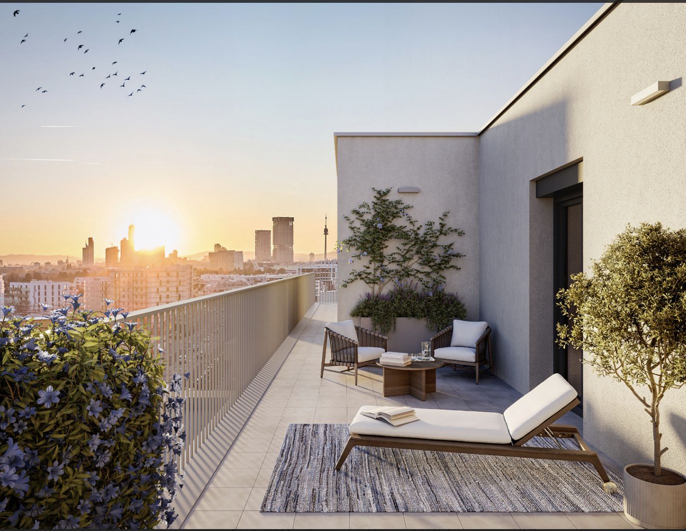 DG mit ca. 37,5m² Rundum-Terrasse I Investition in Lebensqualität & Nachhaltigkeit mit Weitblick I