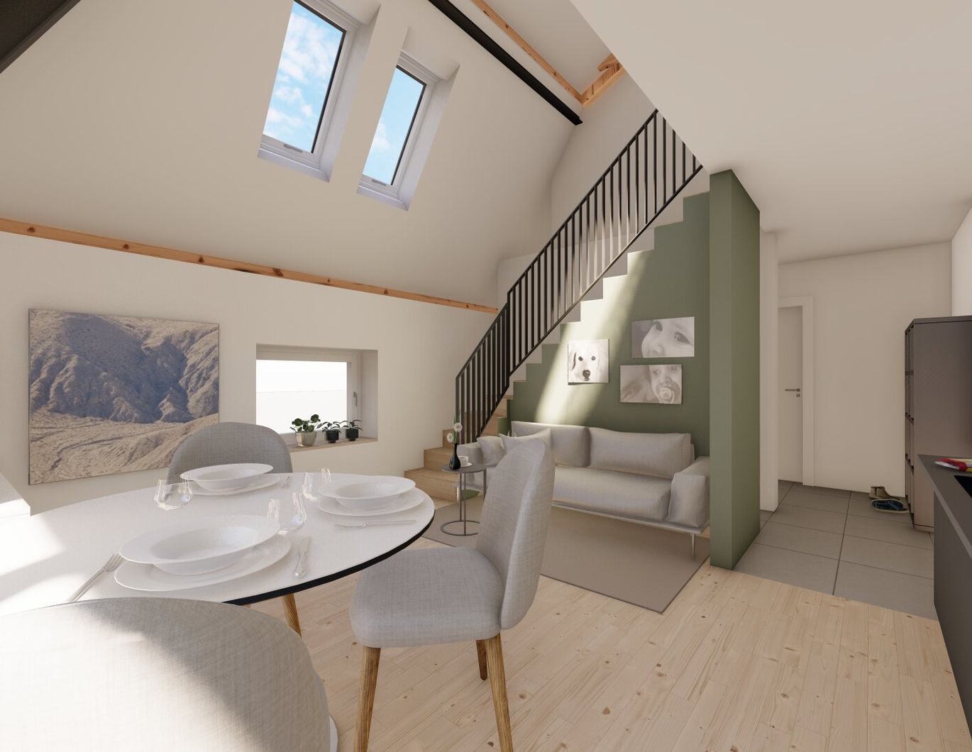 Projekt GOETHE20 - 6 Altbauwohnungen und 3 Loftwohnungen in der historischen Stadtvilla Wels/Zentrum