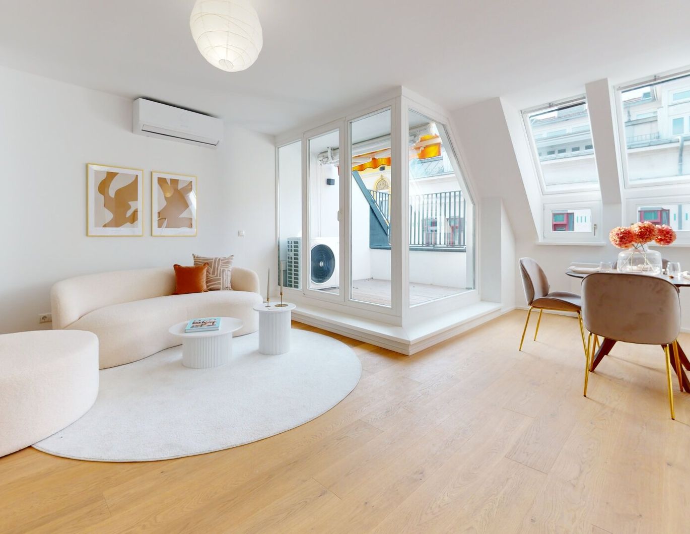 Neubau DG-Terrassenwohnung in Ruhelage | PKW-Stellplatz | 3 Min. zum Kutschkermarkt und zur U6 | 2 Min. zum Aumannplatz