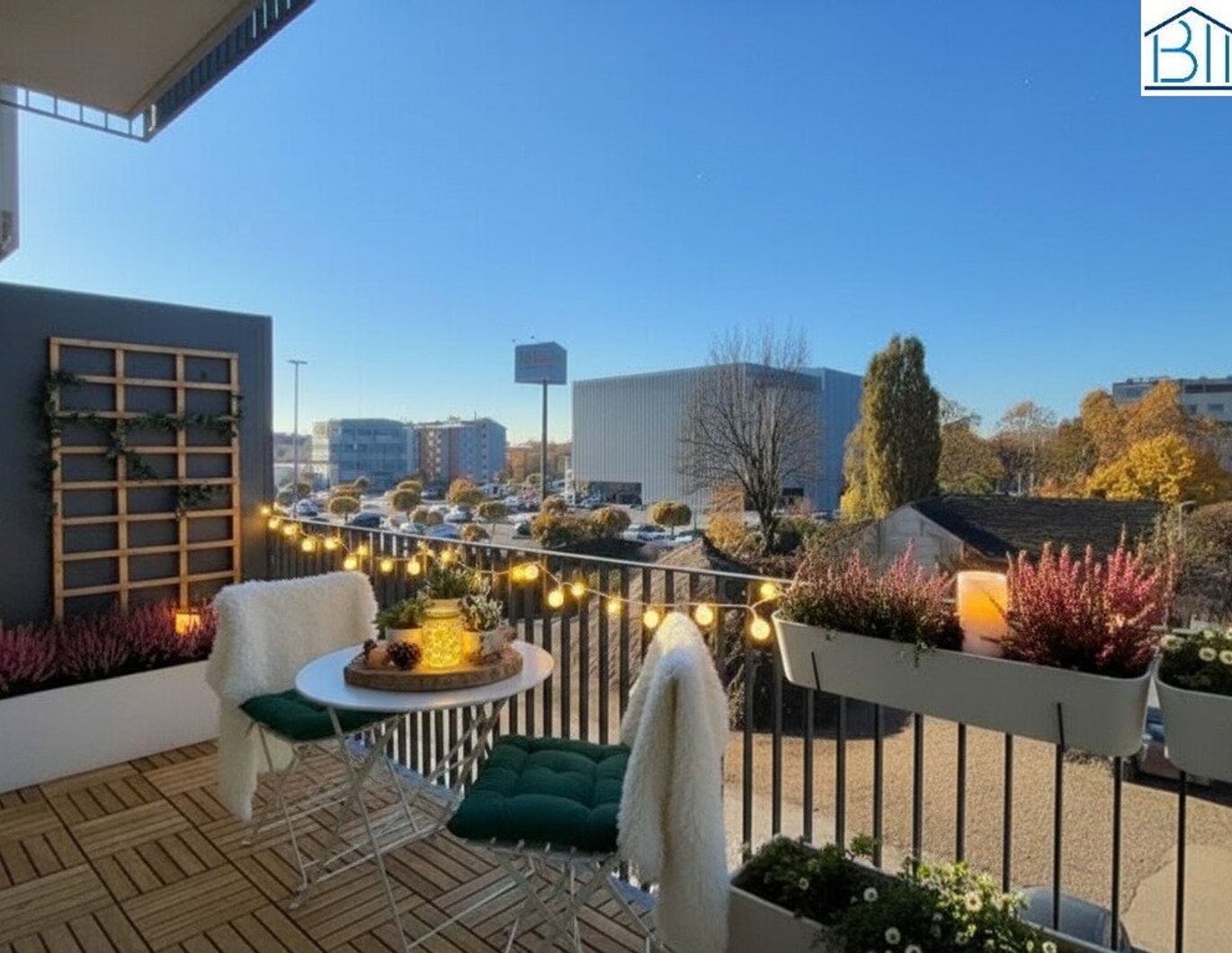 Abendsonne im Penthaus, 4 Zimmer