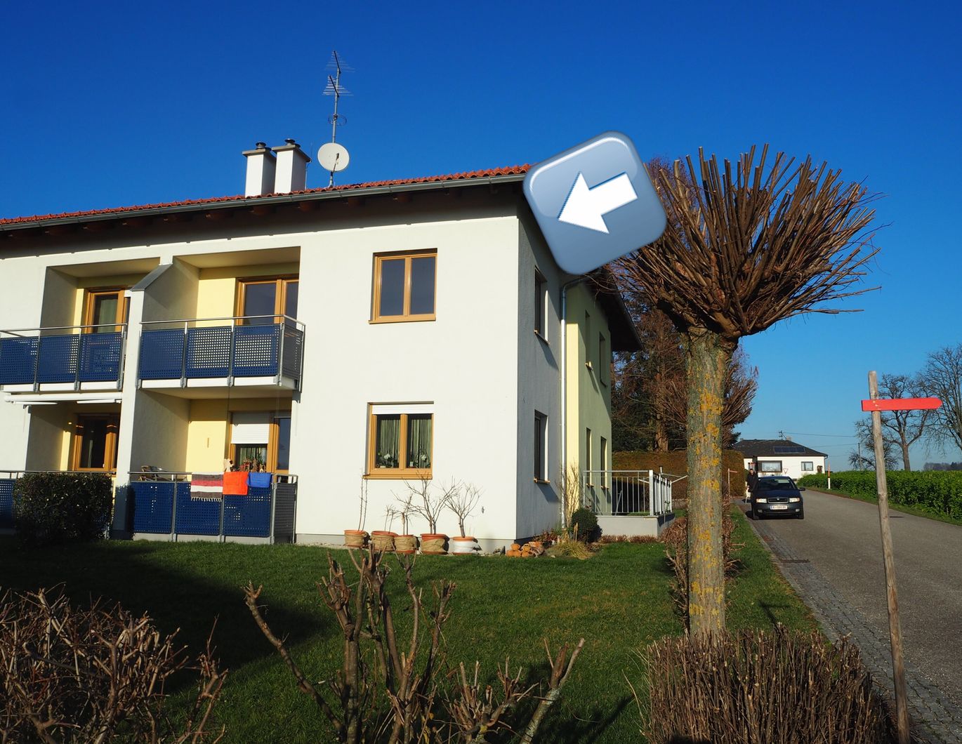 Nette, helle 3-Zimmerwohnung in Weilbach zu vermieten - ab Februar