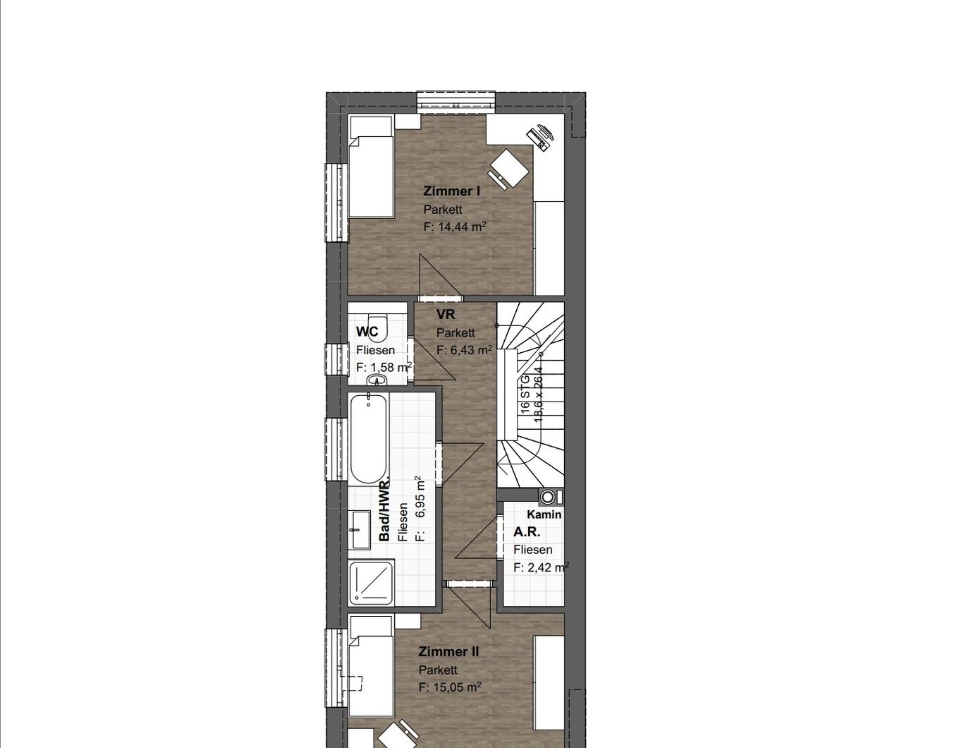 Schönes Erstbezug-Einfamilienhaus mit Garten nahe Donaupark & Alte Donau