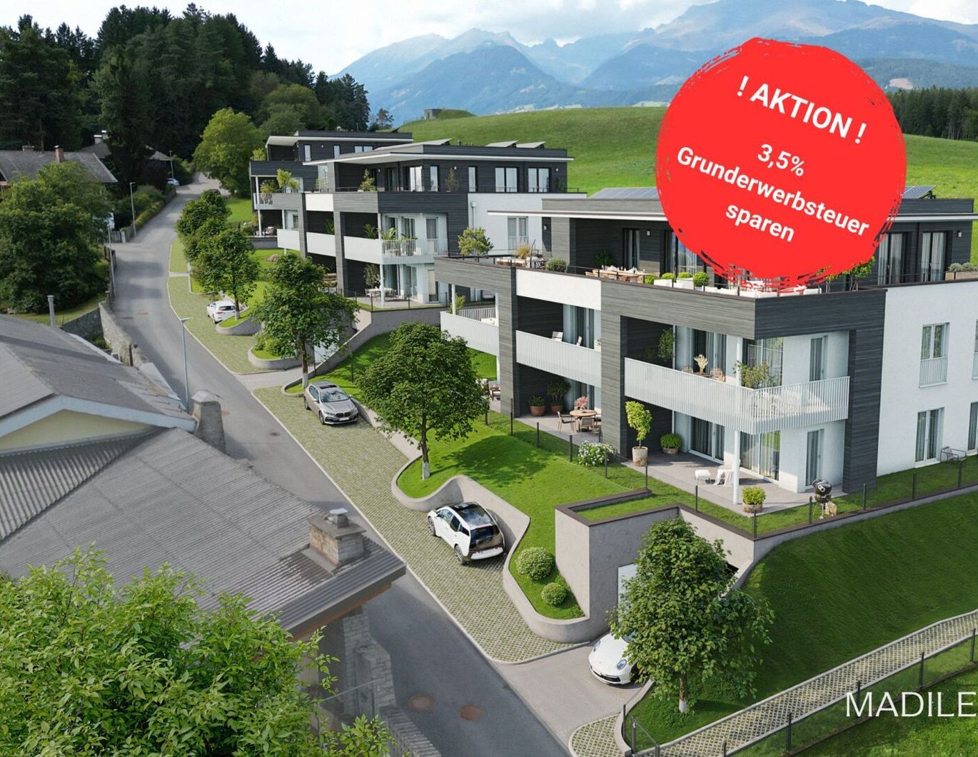 Goldblick - 4 Zimmer Wohnung - Ein Projekt von MADILE