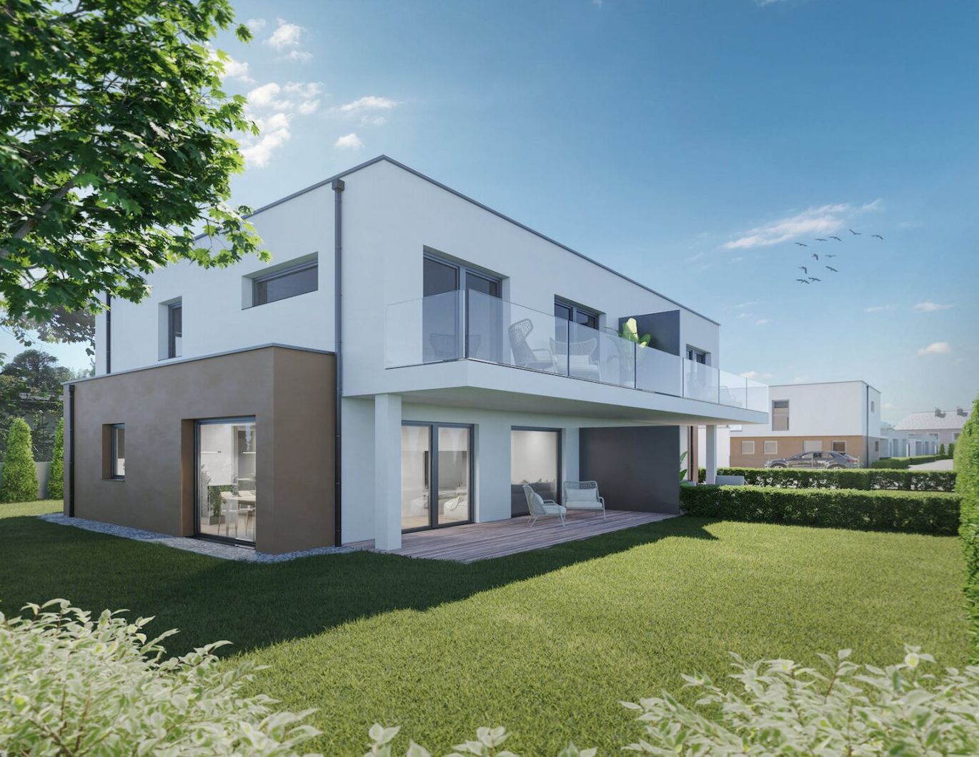 Neubau DH-Hälfte 104