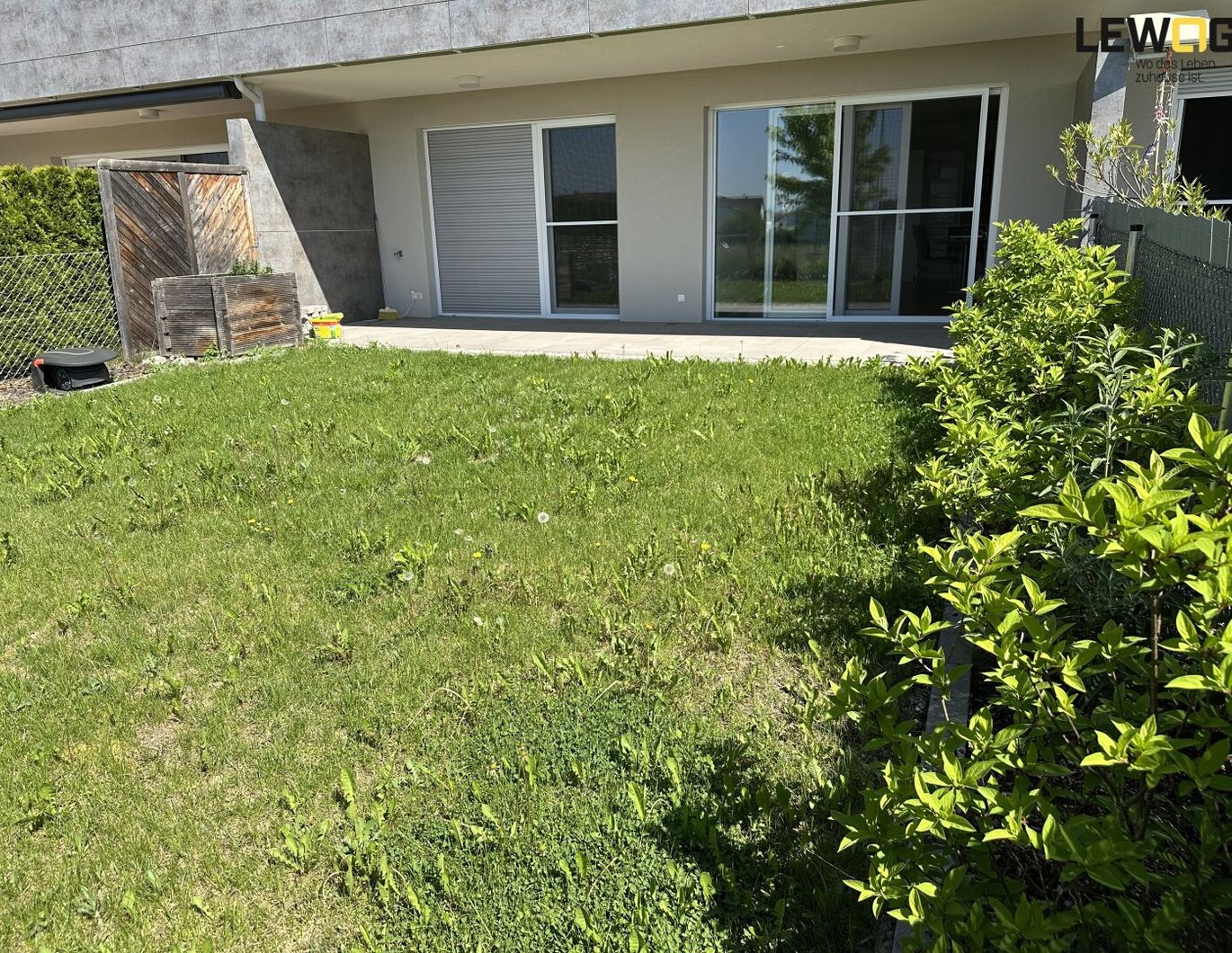 Gartenwohnung mit 54 m², 2 Zimmer, 2 Stellplätze - ideal für Naturliebhaber!