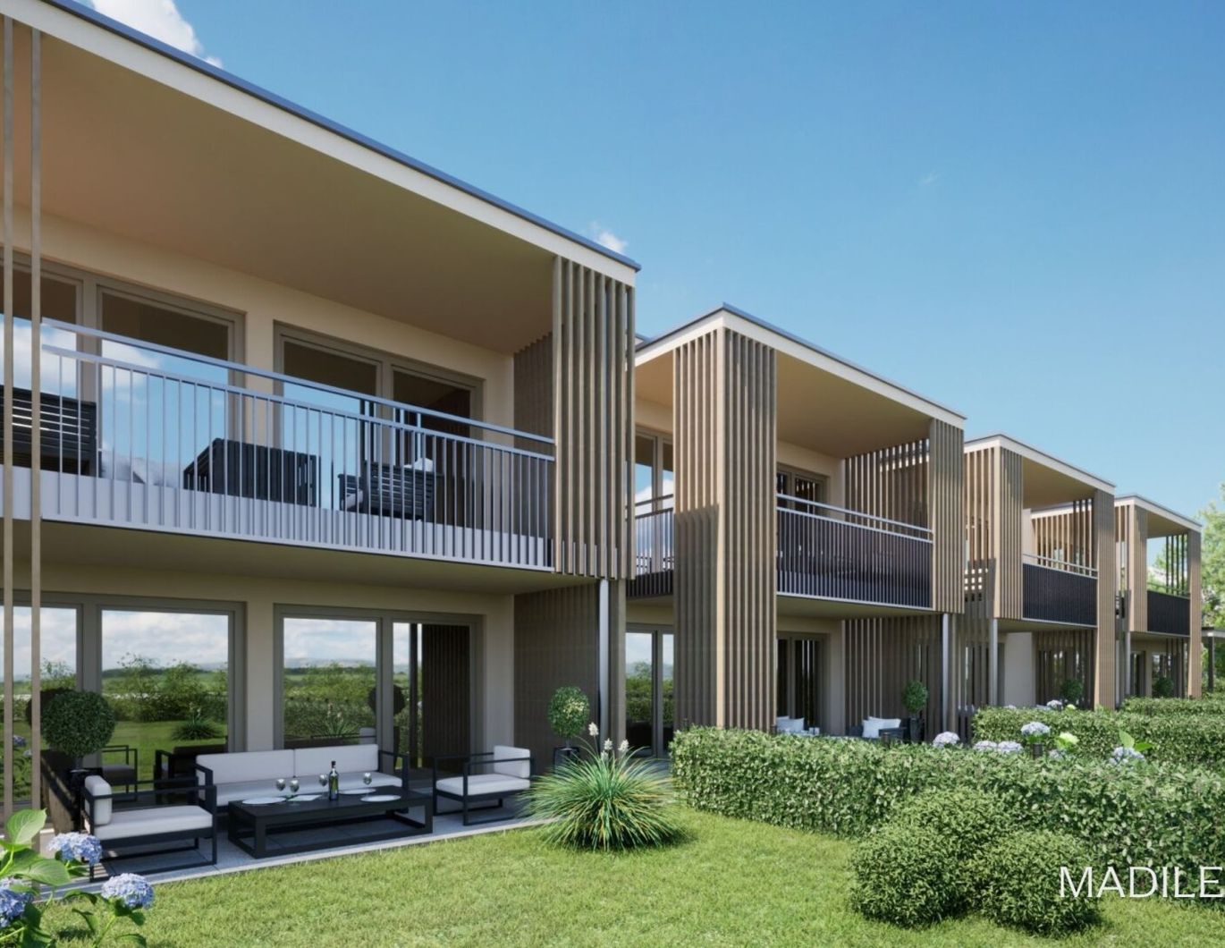 Am Kirchengrund - 3 Zimmer Gartenwohnung - ein Projekt von Madile