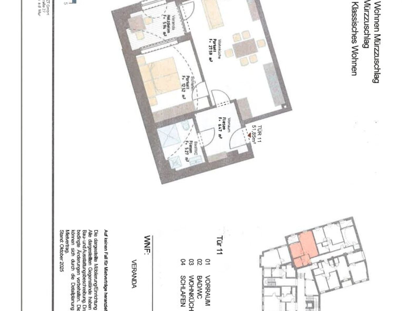 Erstbezug nach Sanierung! Modernisierte 2-Zimmer-Wohnung in Mürzzuschlag - Ihr neues Zuhause wartet!