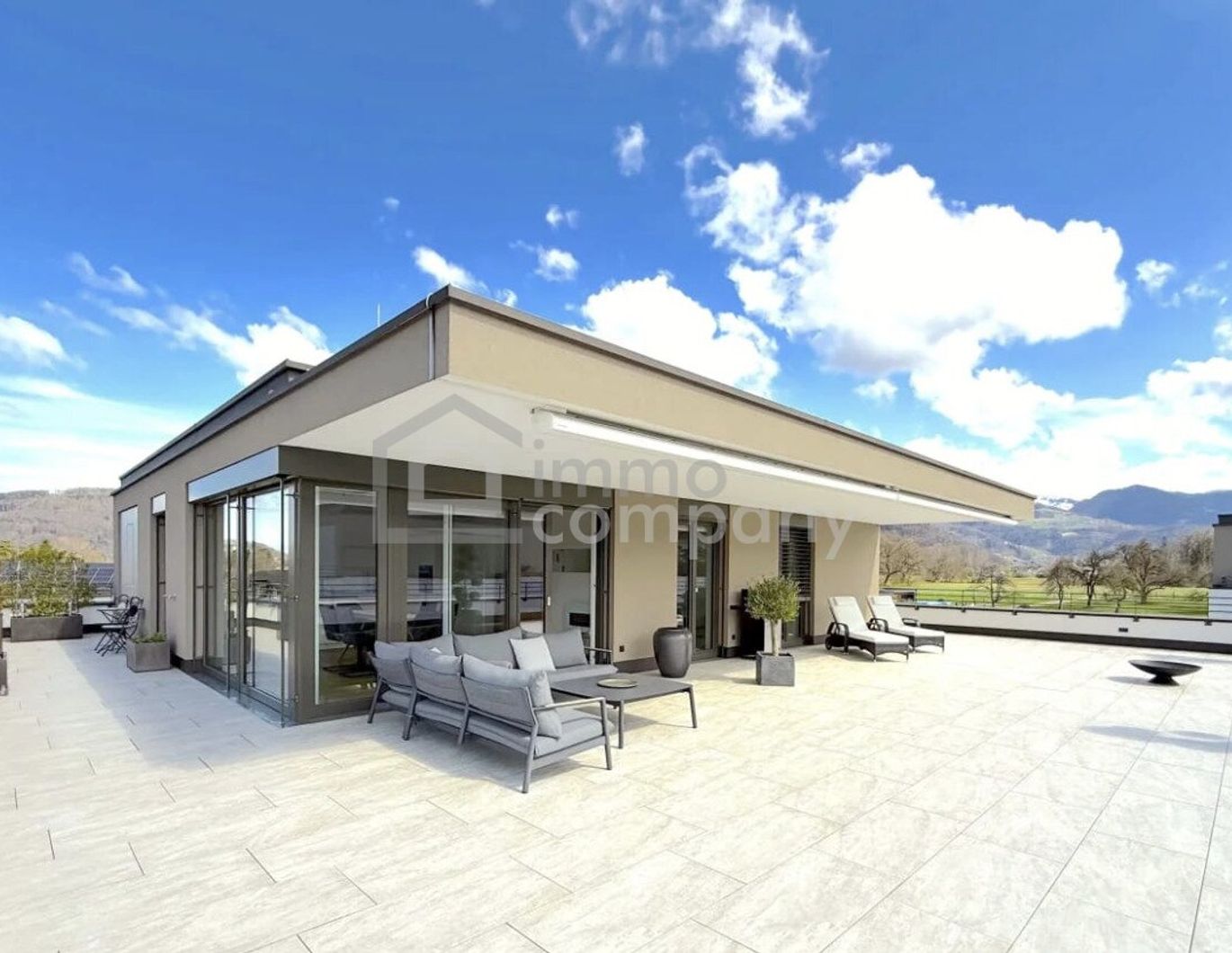 Exklusive Penthouse-Wohnung | 188m² Terrasse | Koblach | Bergblick | TG-Stellplatz