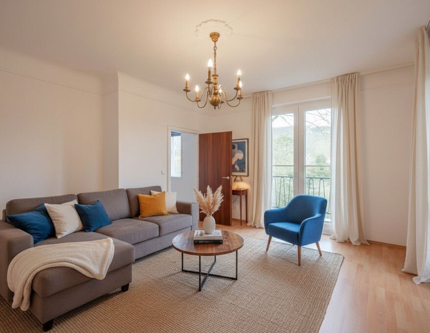 ++NEU++ Moderne 1,5-Zimmer-Neubauwohnung mit Balkon und separater Küche