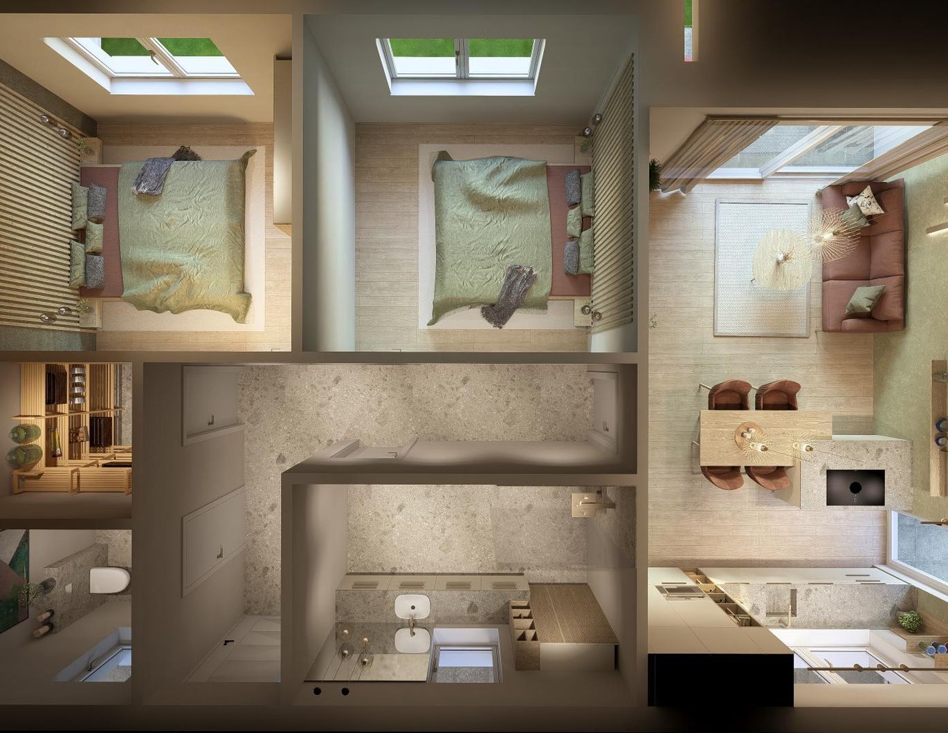 3-Zimmerwohnung mit Garten - Top 3