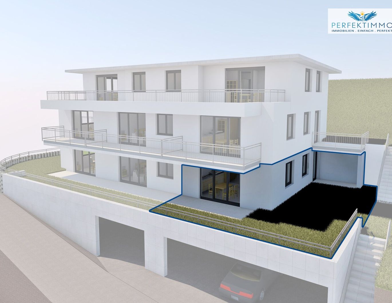 3-Zimmer-Gartenwohnung Top 1 in Bestlage - Baustart in Kürze!