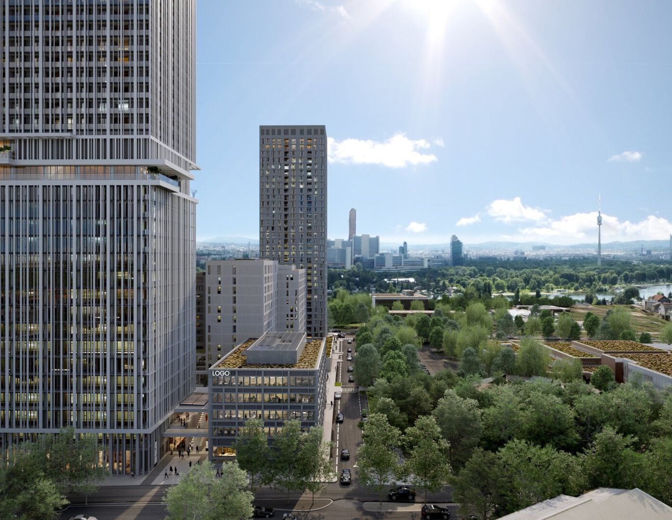 Wohnen über den Dächern Wiens - TOWER HOMES im V22