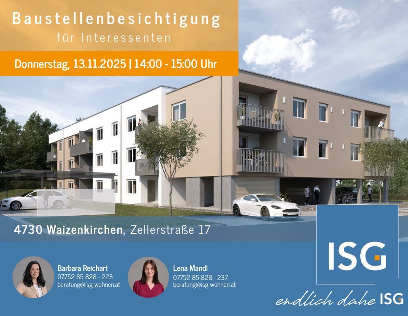 2-Zimmer Wohnung im EG mit Carport, Top 6, Miete mit Kaufoption! NEUBAU - Erstbezug