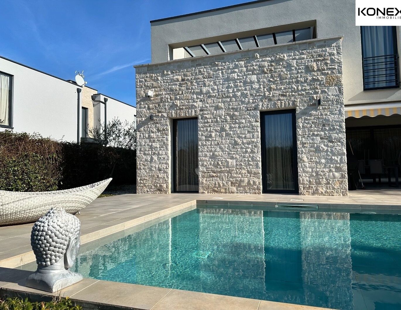 Luxusvilla in Poreč - Moderne Architektur, hochwertige Ausstattung & Pool