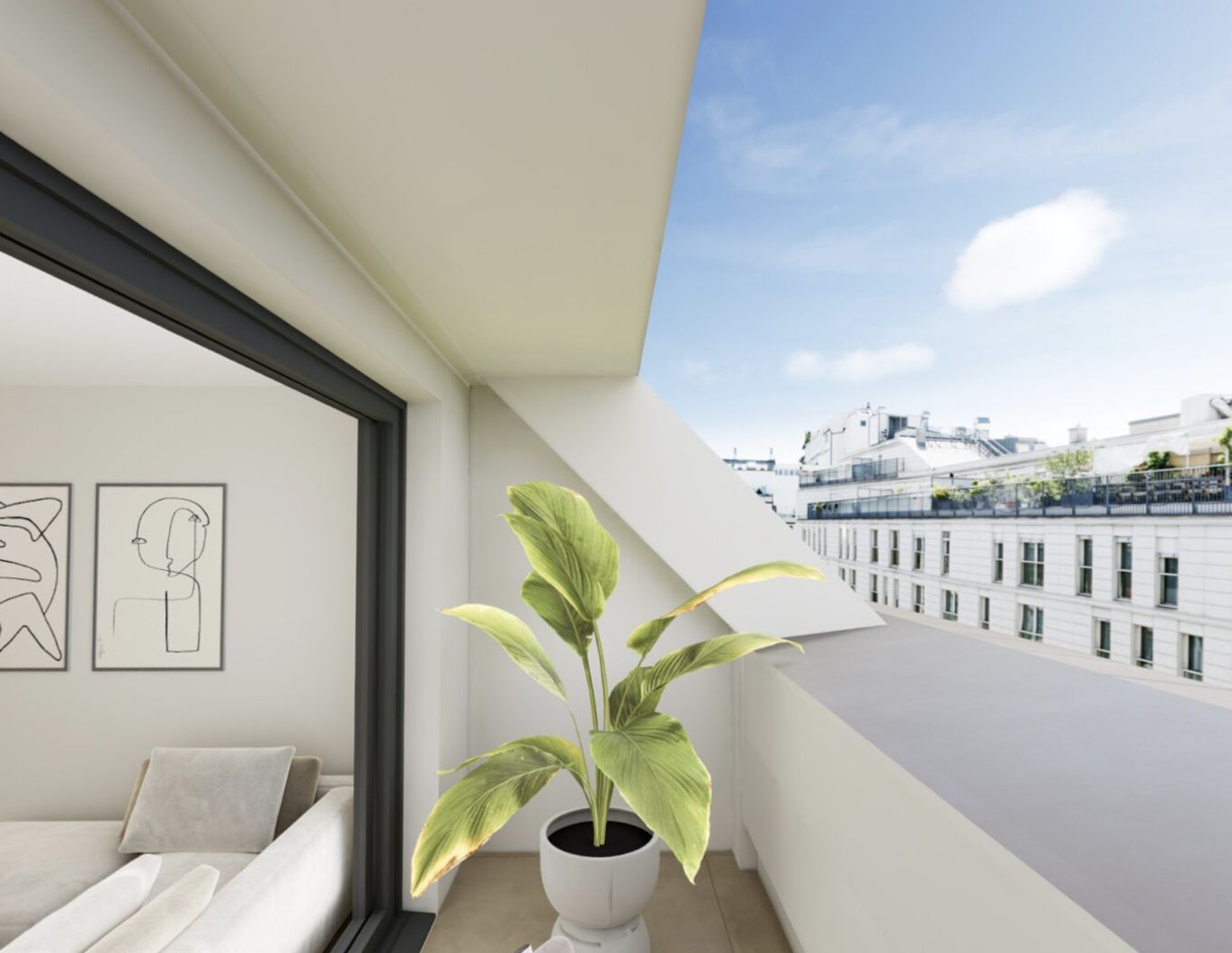 Wohnen zwischen Stadtpark und Prater | DG-ERSTBEZUG mit TERRASSE und LOGGIA | 4 Zimmer | Ost/West-Ausrichtung | Für Eigennutzer oder Anleger