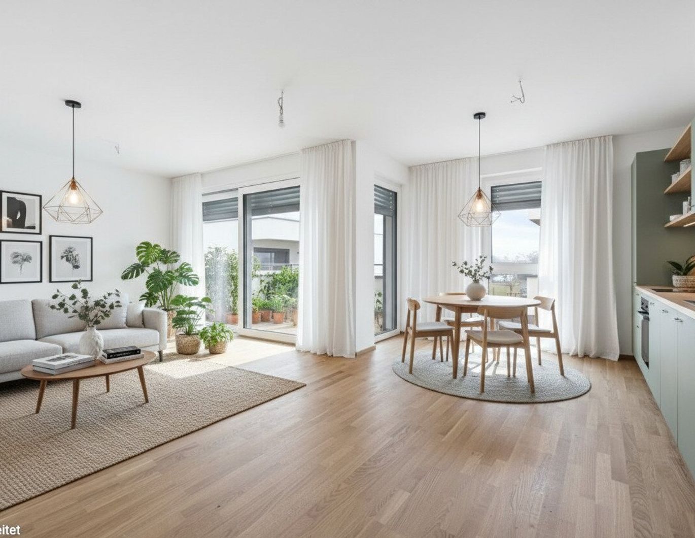 PROVISIONSFREI! Durchdacht geplante 3-Zimmer-Wohnung | Loggia & Balkon mit Morgensonne