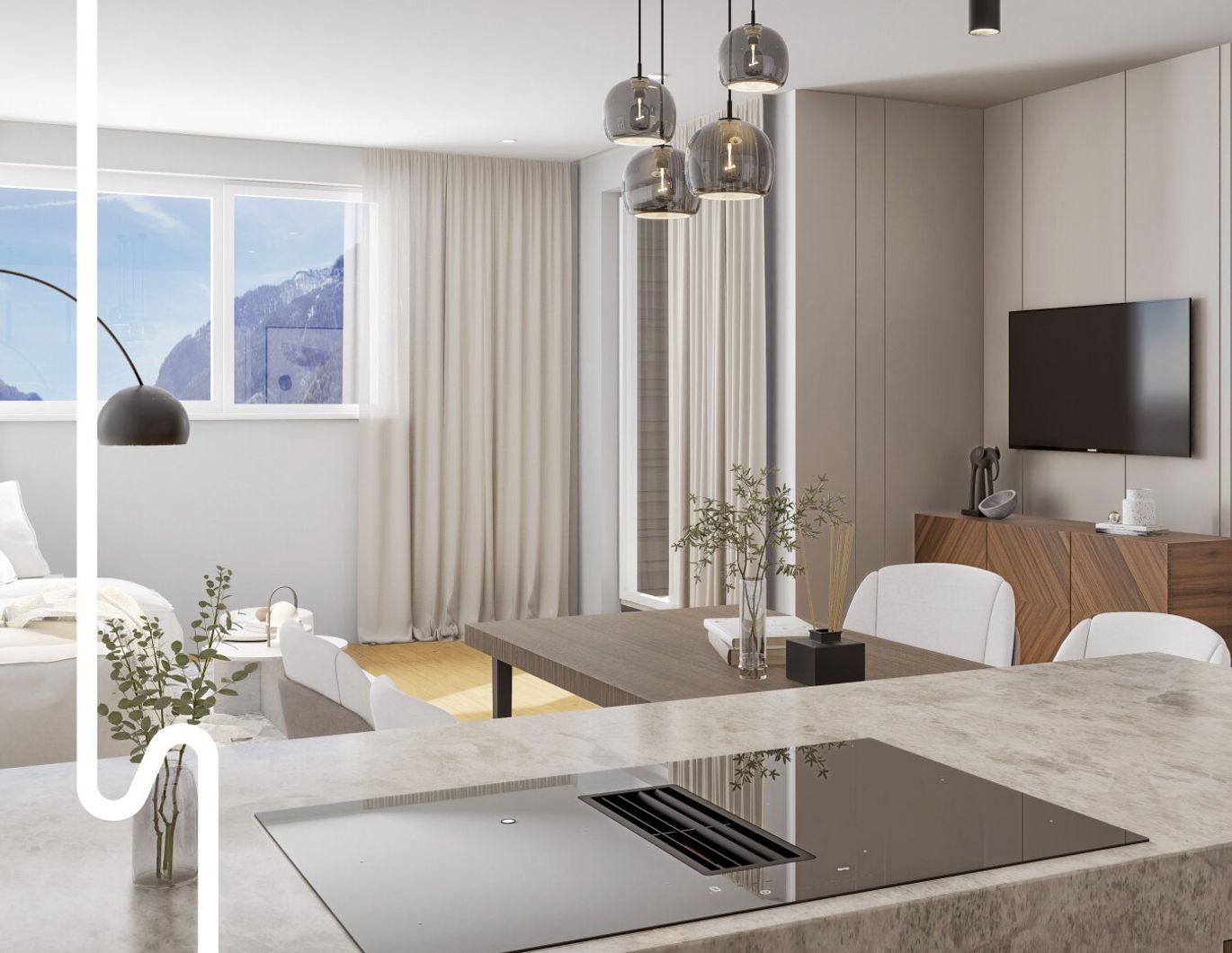 DAS SONN.VEIT | 3-Zimmer Neubau-Wohnung 